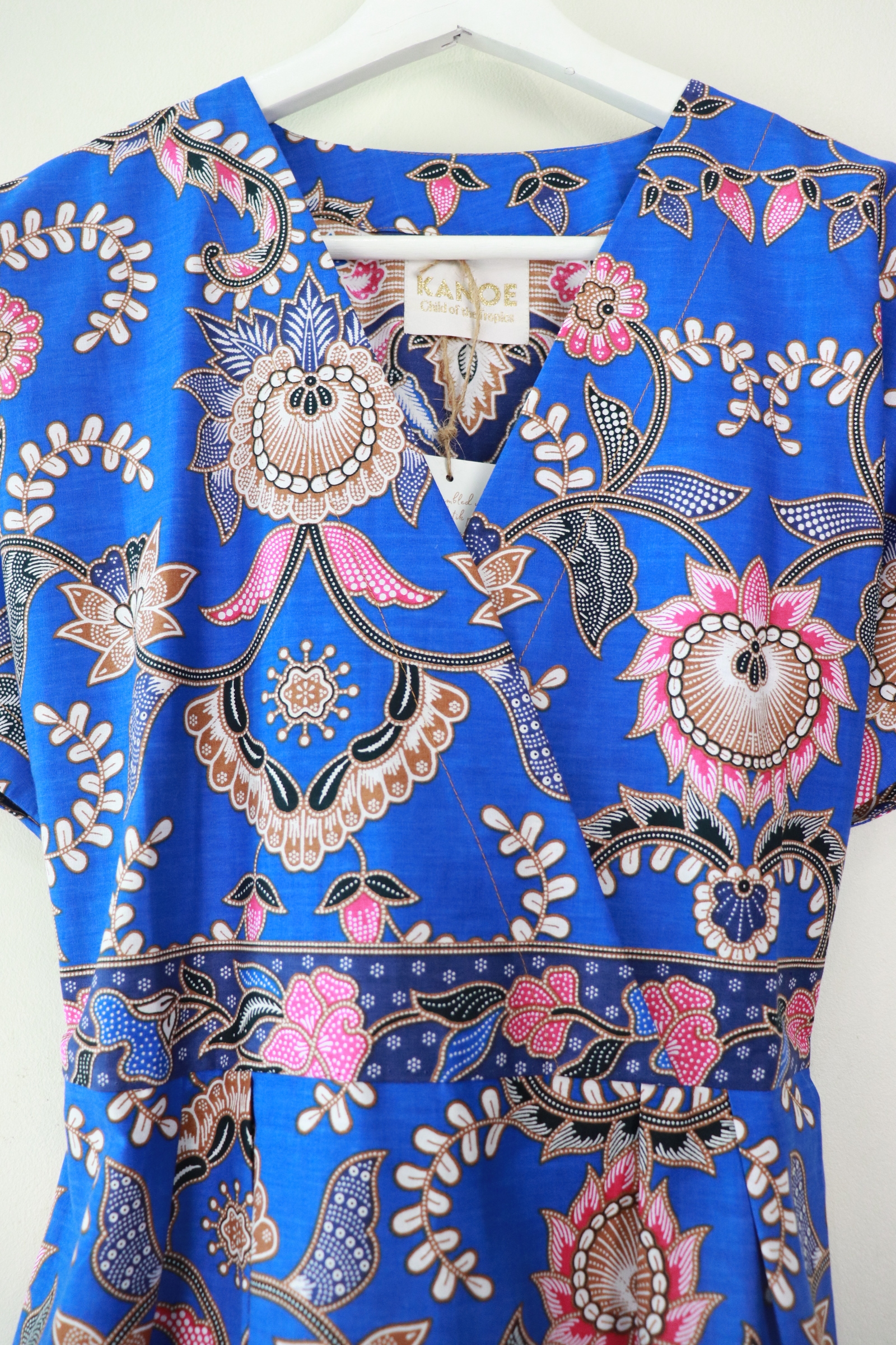 Kimono Wrap Dress - Kaiyo Blue