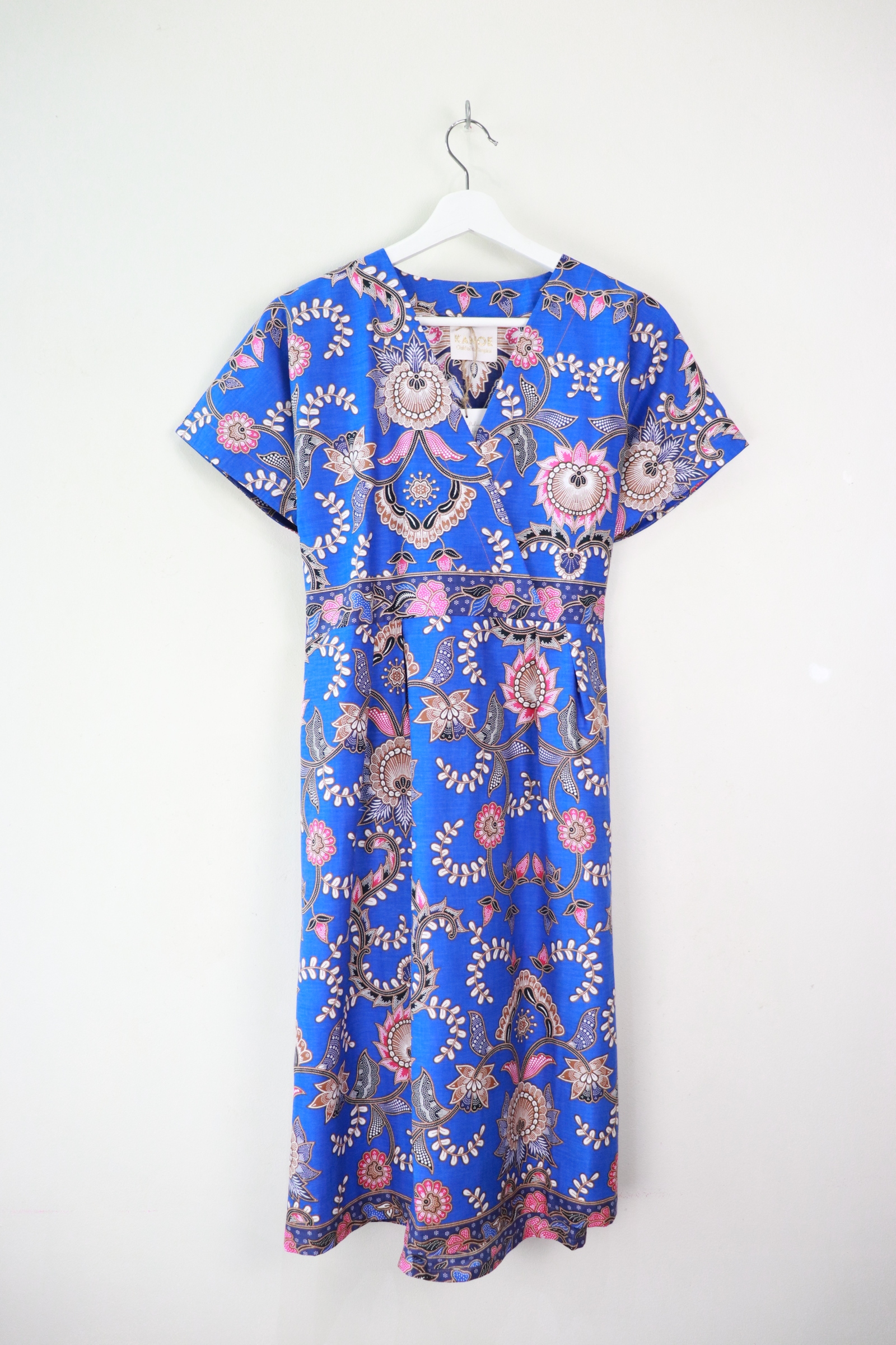 Kimono Wrap Dress - Kaiyo Blue