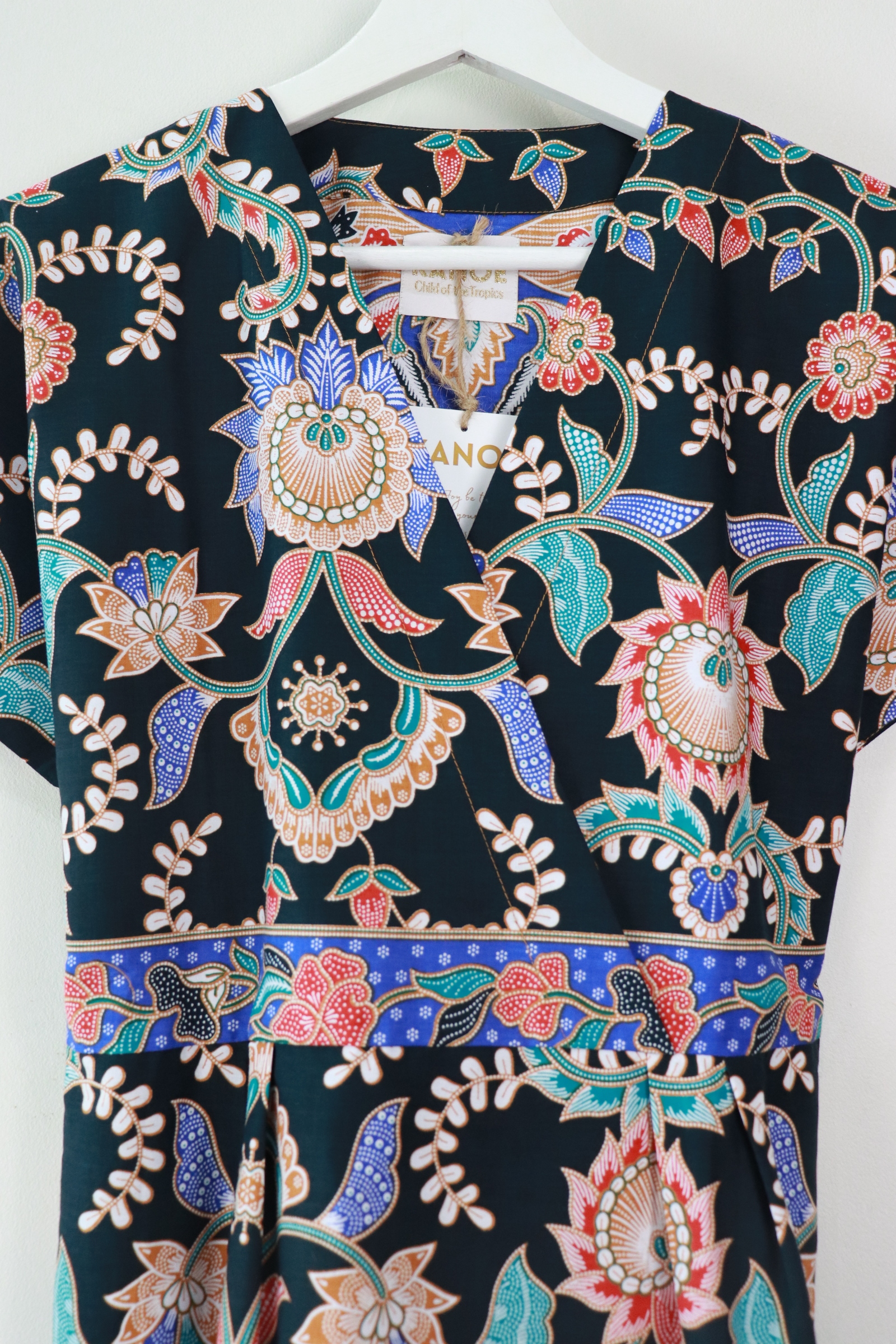 Kimono Wrap Dress - Yonaka Gardens