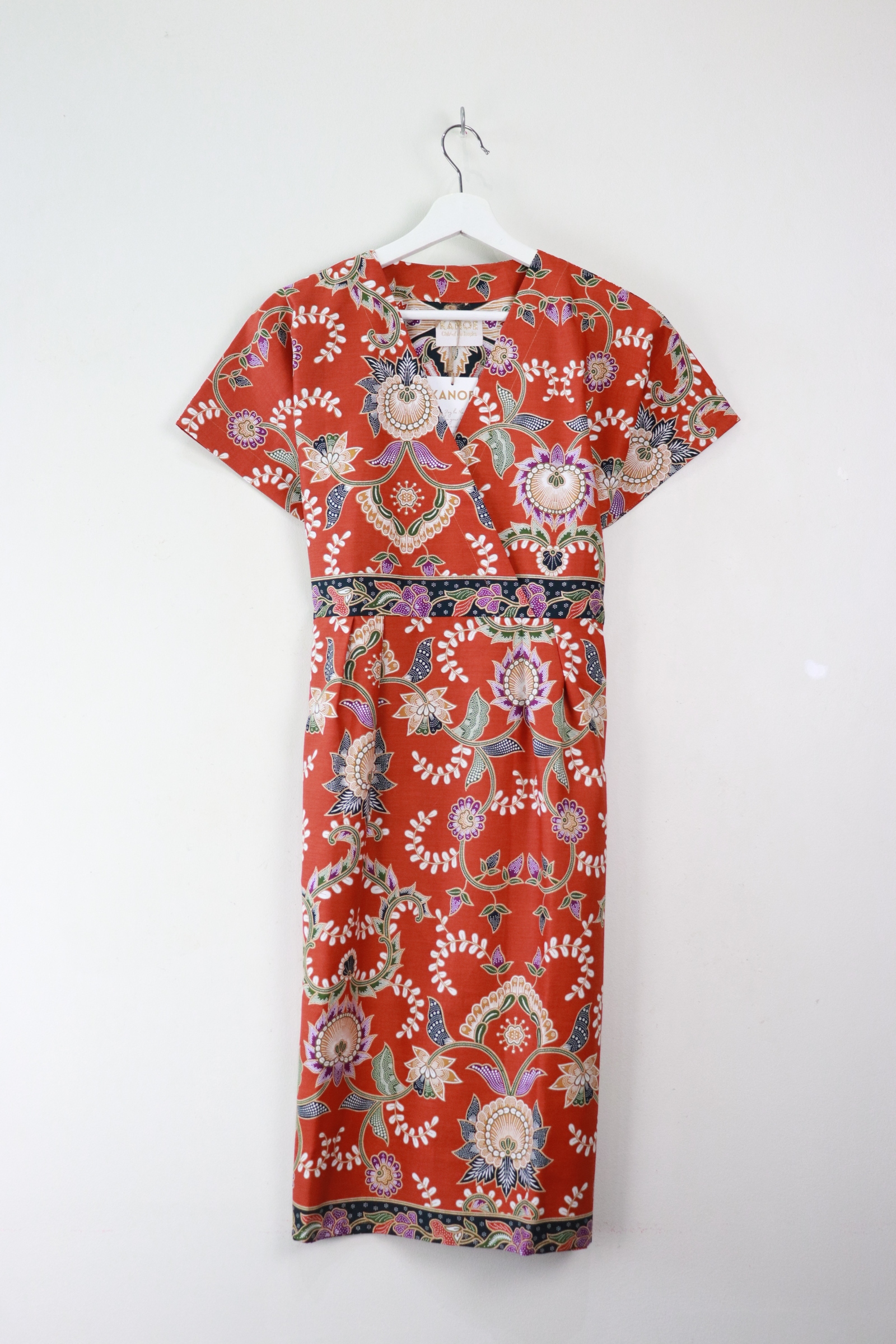 Kimono Wrap Dress - Hiiro Blooms