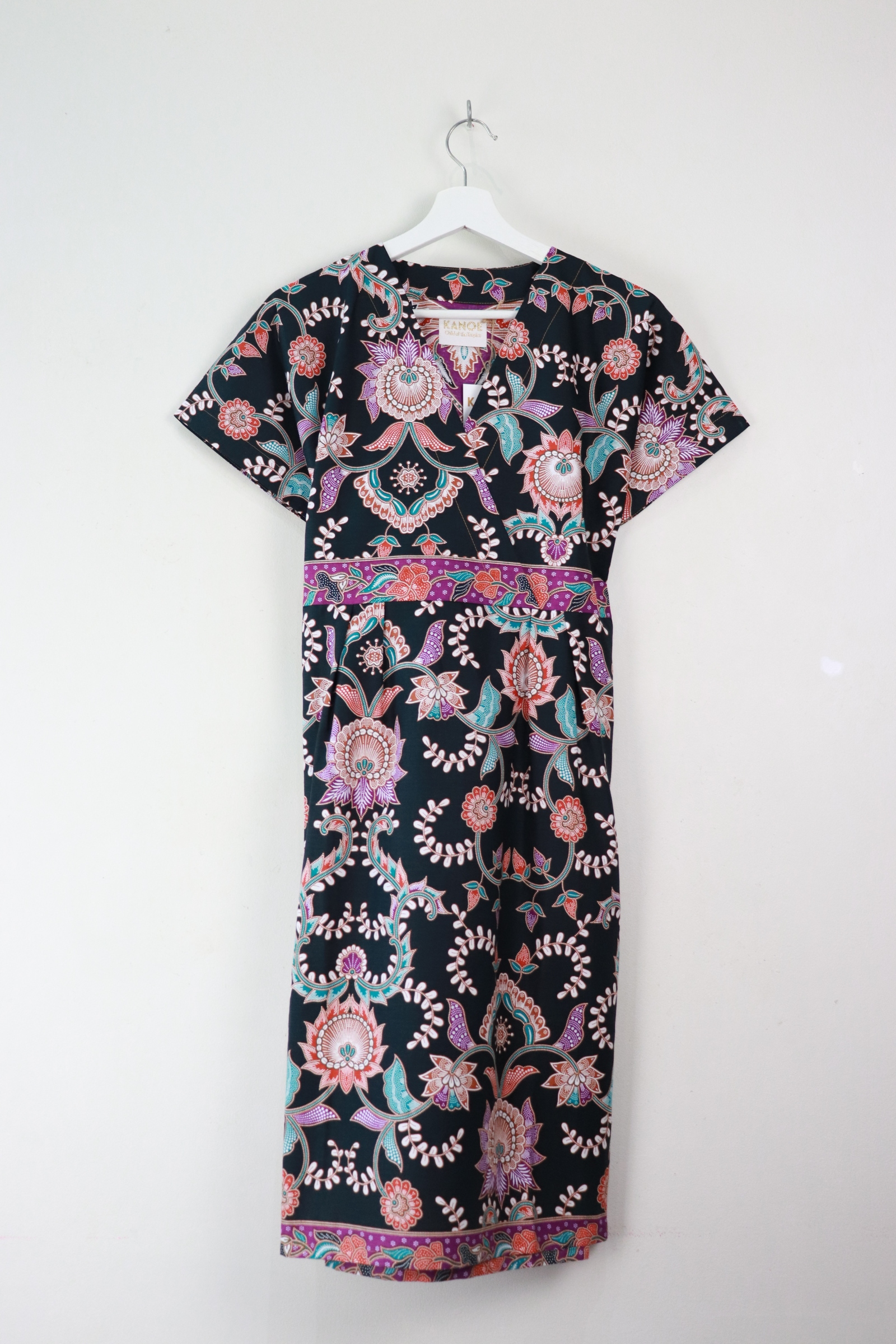 Kimono Wrap Dress - Mystical Murasaki 