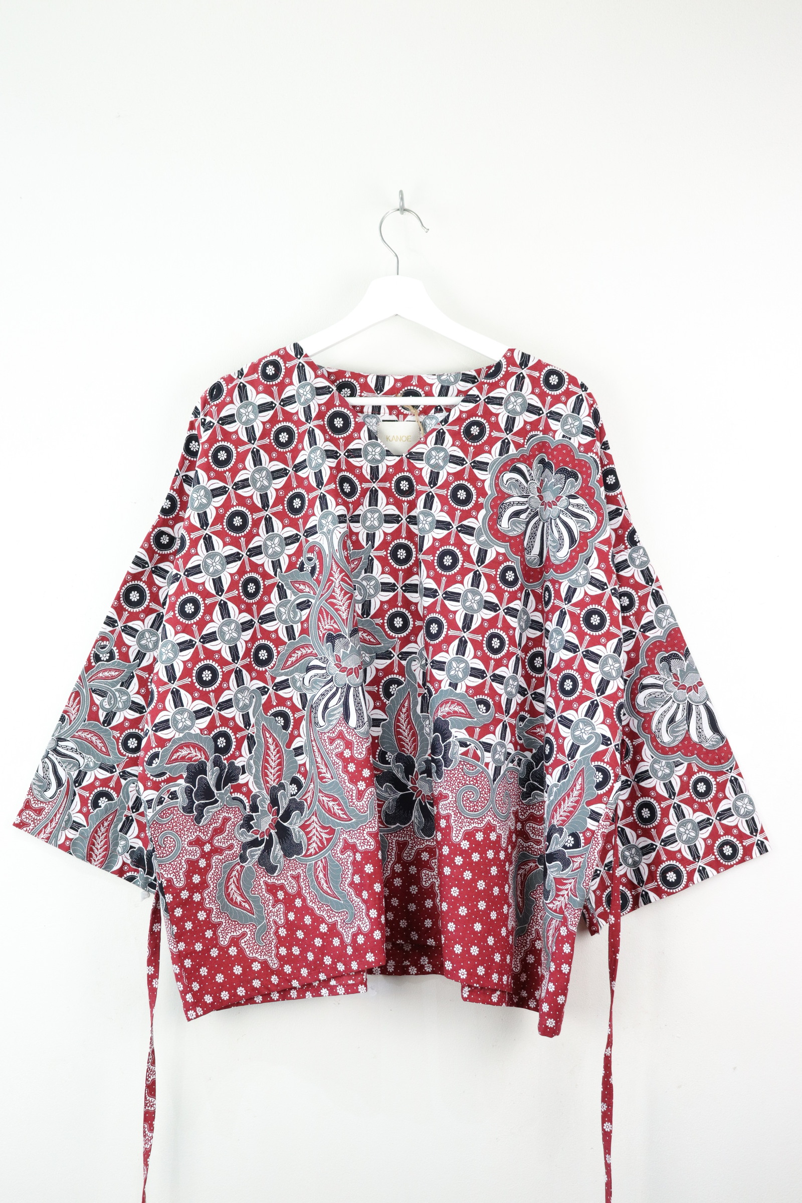 BIG GIRL Batik Top - Scarlet Stones