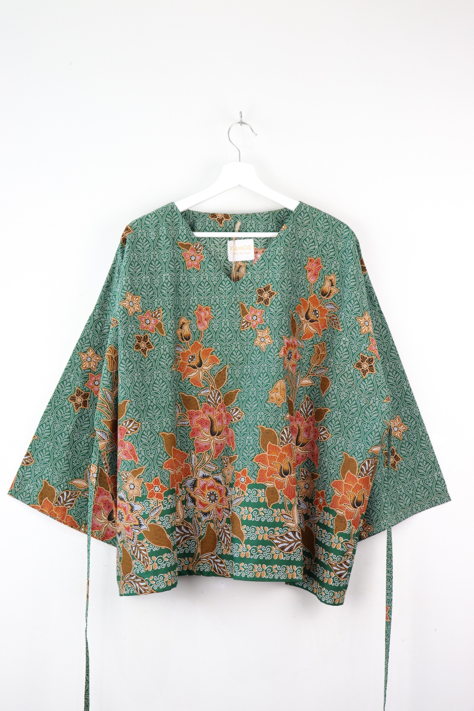BIG GIRL Batik Top - Greenhouse Gardens