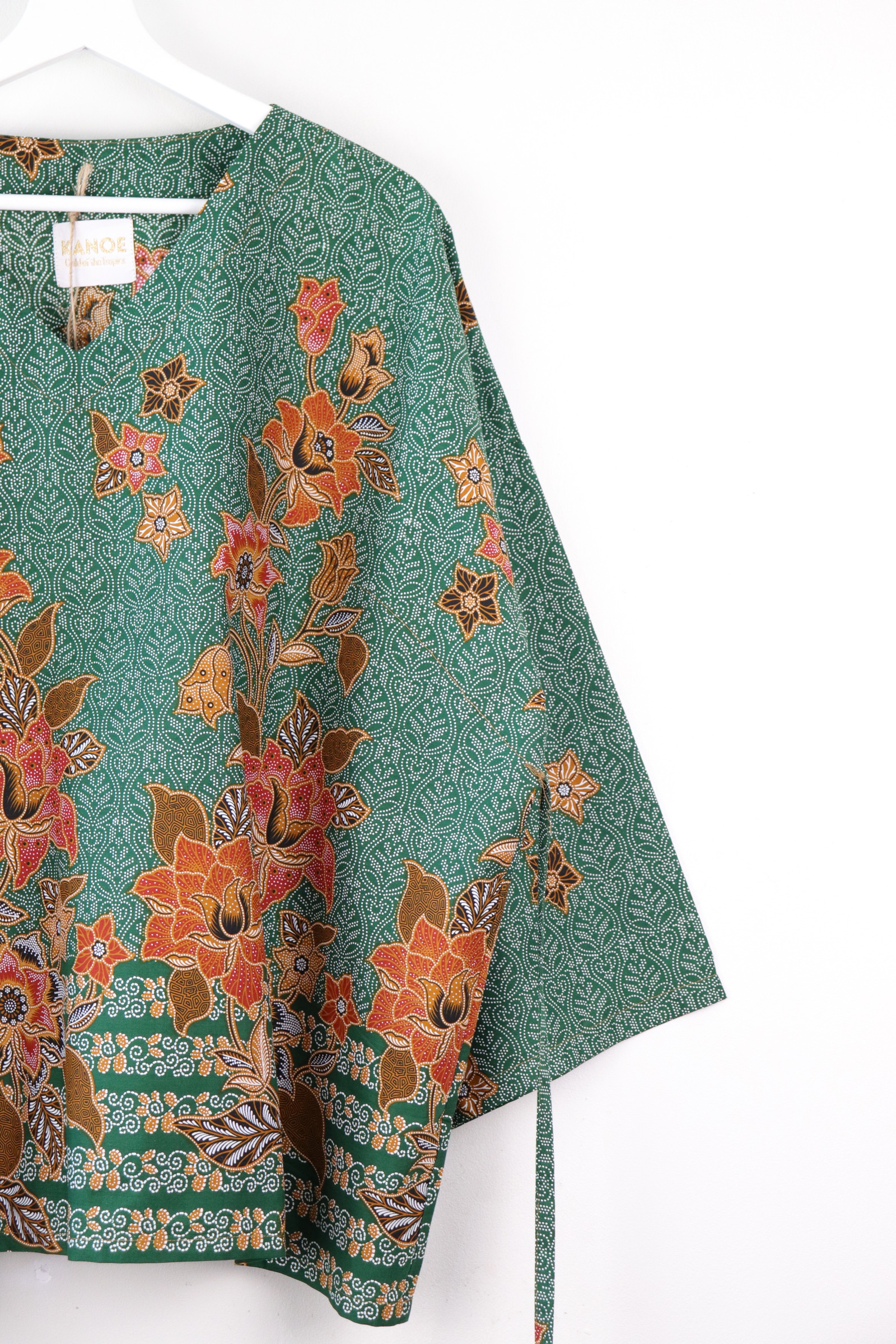 BIG GIRL Batik Top - Greenhouse Gardens