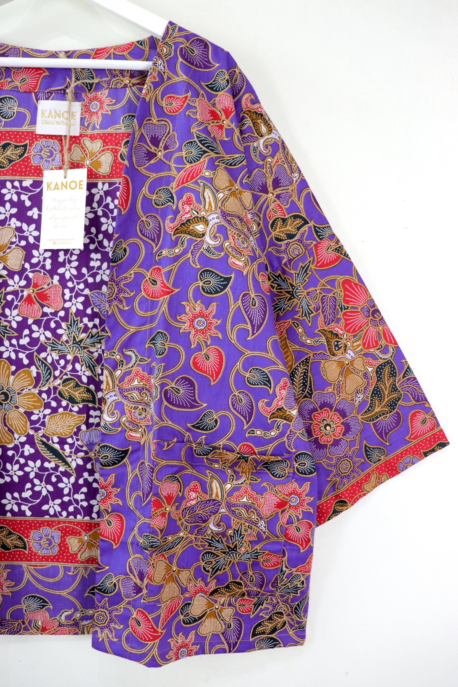 Batik Kimono Basic - Ayame