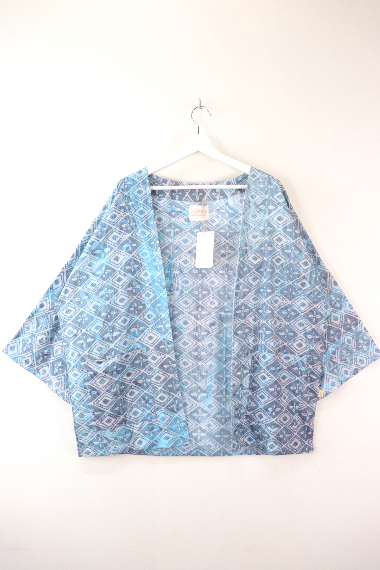 Handmade Batik Kimono Basic - Kitakami Rapids