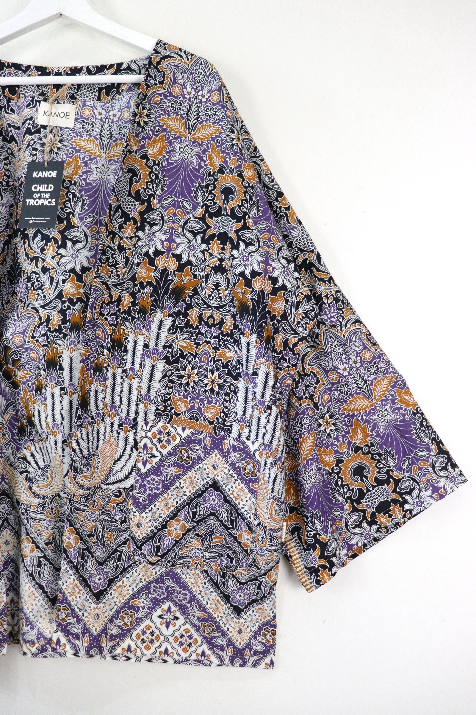 UNISEX Batik Kimono Basic XXL - Hiroshi
