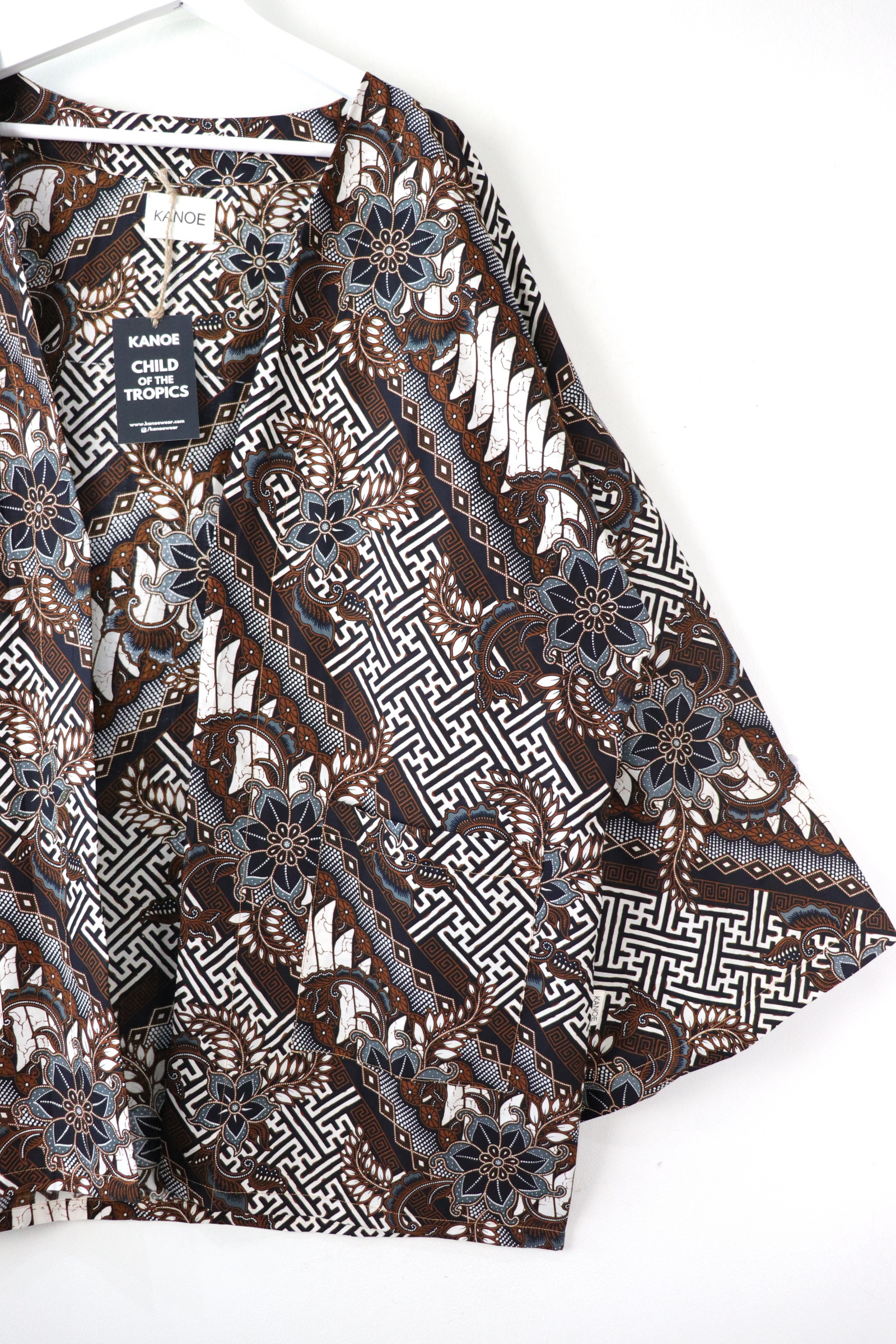 UNISEX Batik Kimono Basic XXL - Sora