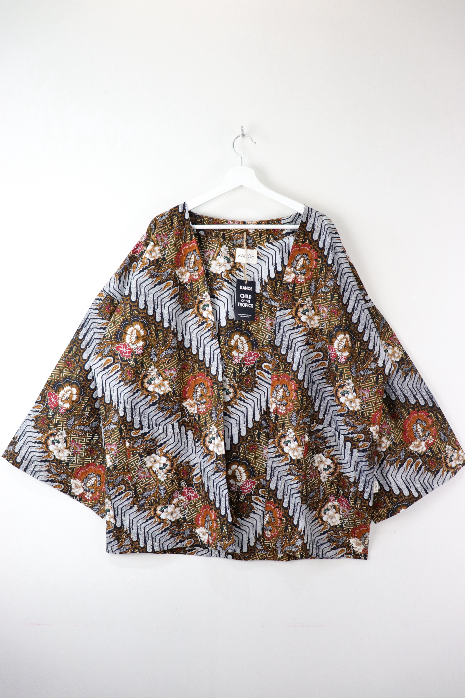 UNISEX Batik Kimono Basic XXL - Kaoru