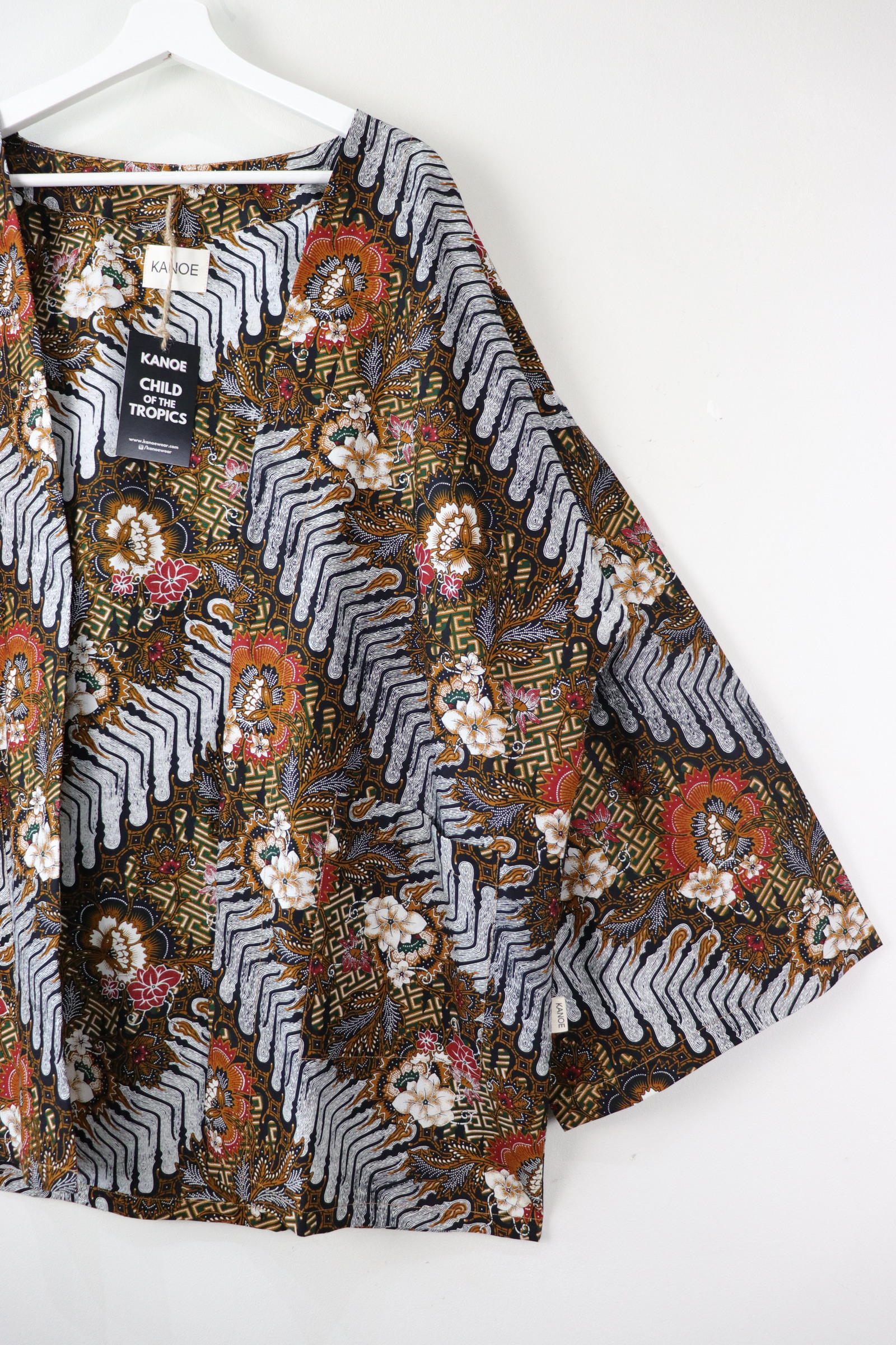 UNISEX Batik Kimono Basic XXL - Kaoru