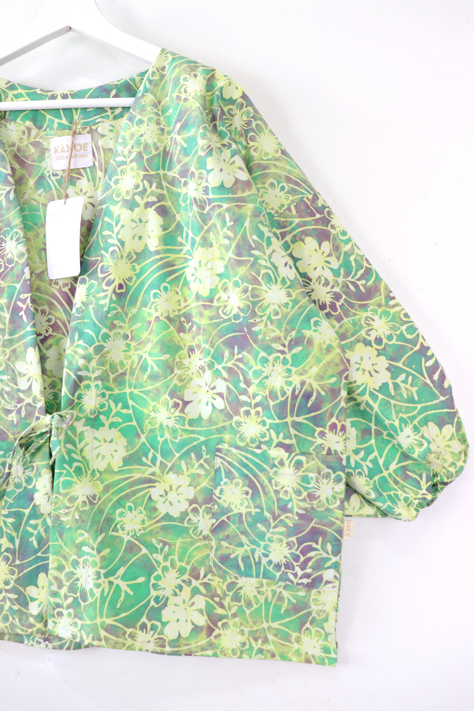 Handmade Batik Kimono Signature - Shokotsu Riverbank