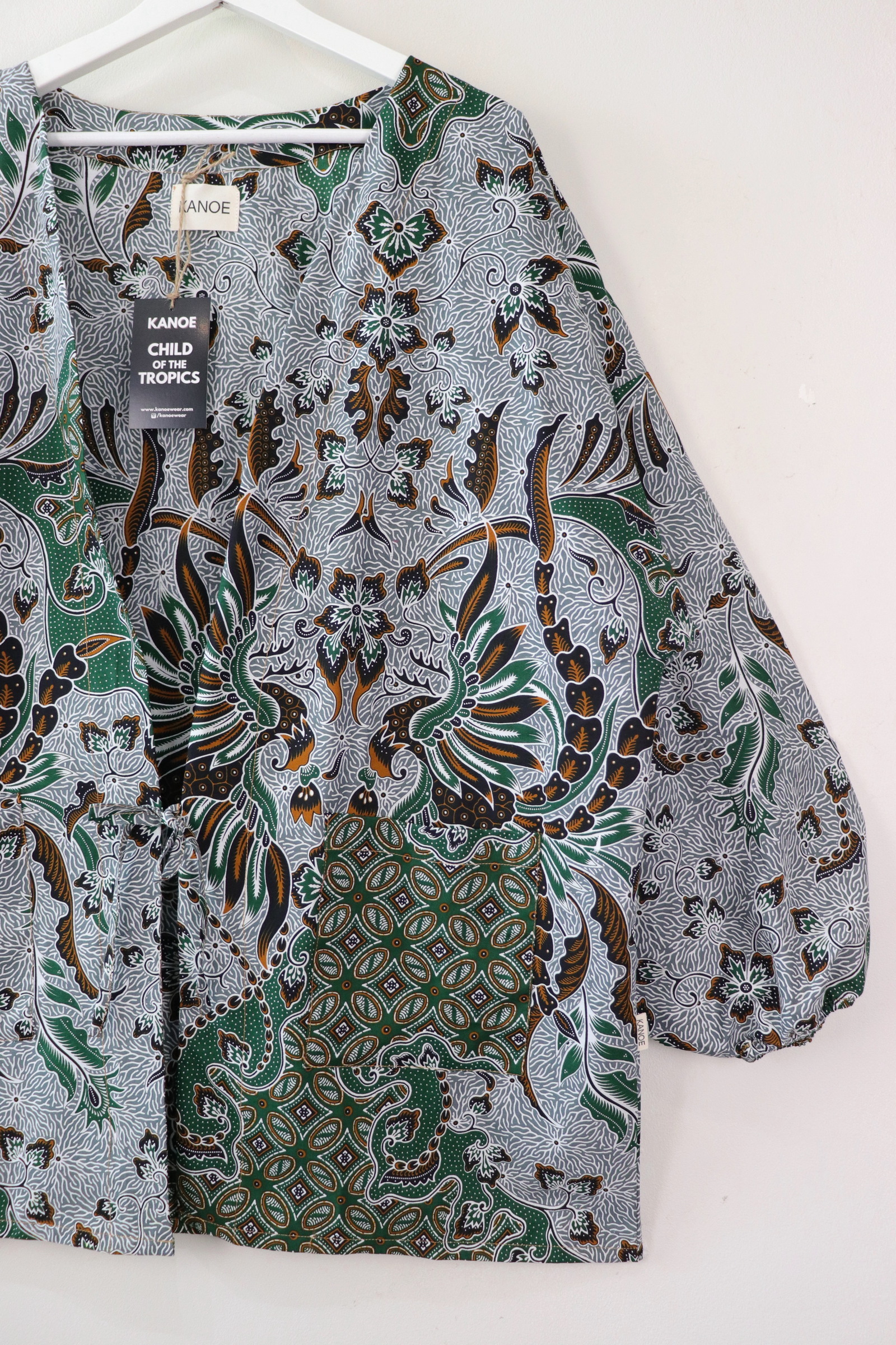 UNISEX Batik Kimono Signature XXL - Aoki
