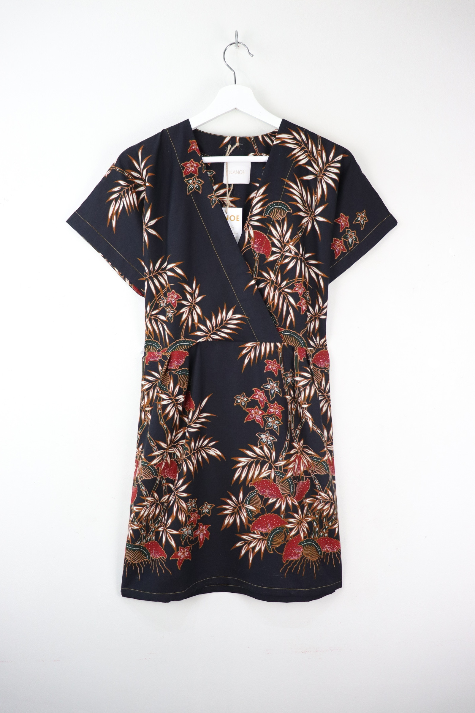 Kimono Wrap Dress [ Short ] - Bamboo Kaen