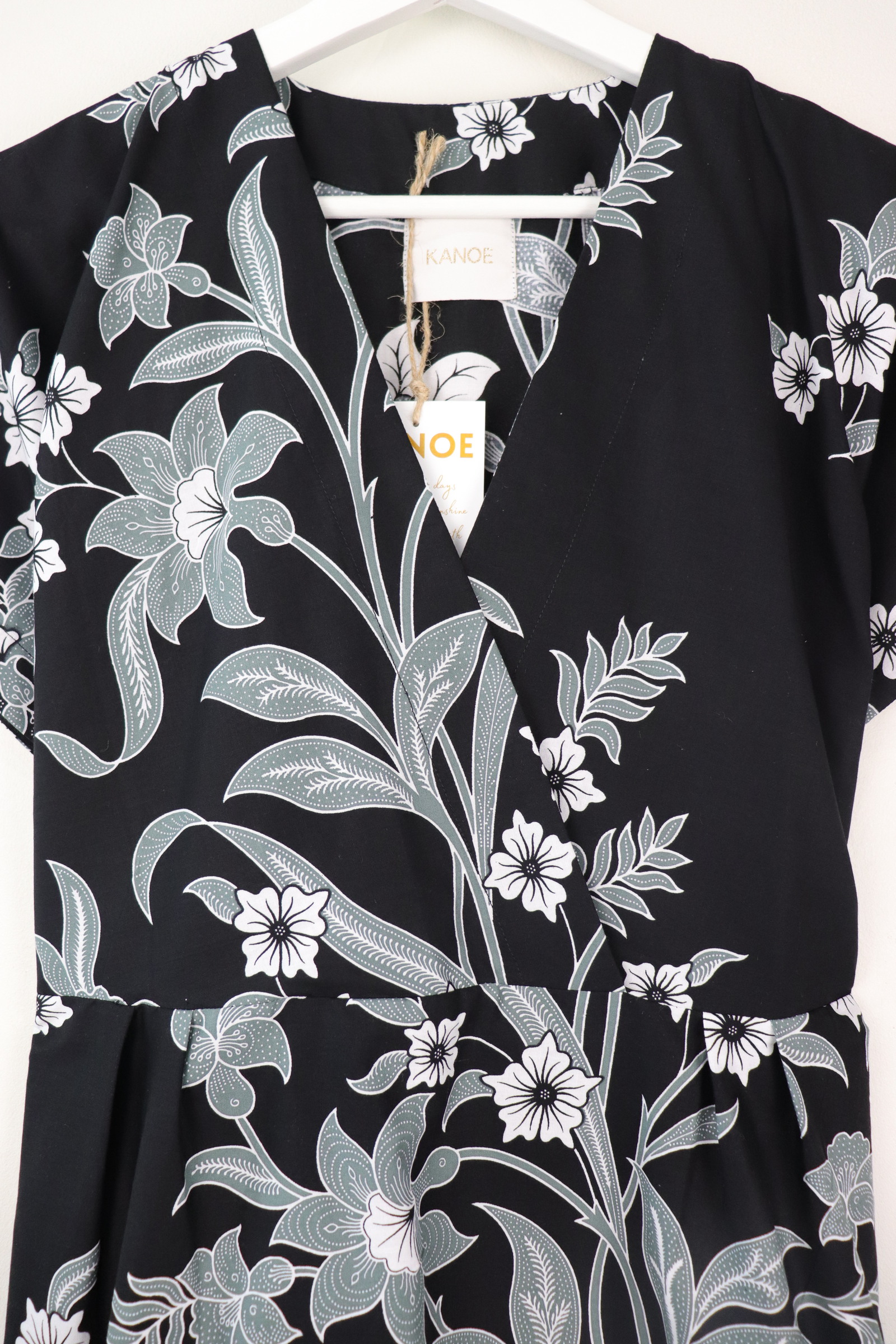 Kimono Wrap Dress [ Short ] - Nayoko Blooms