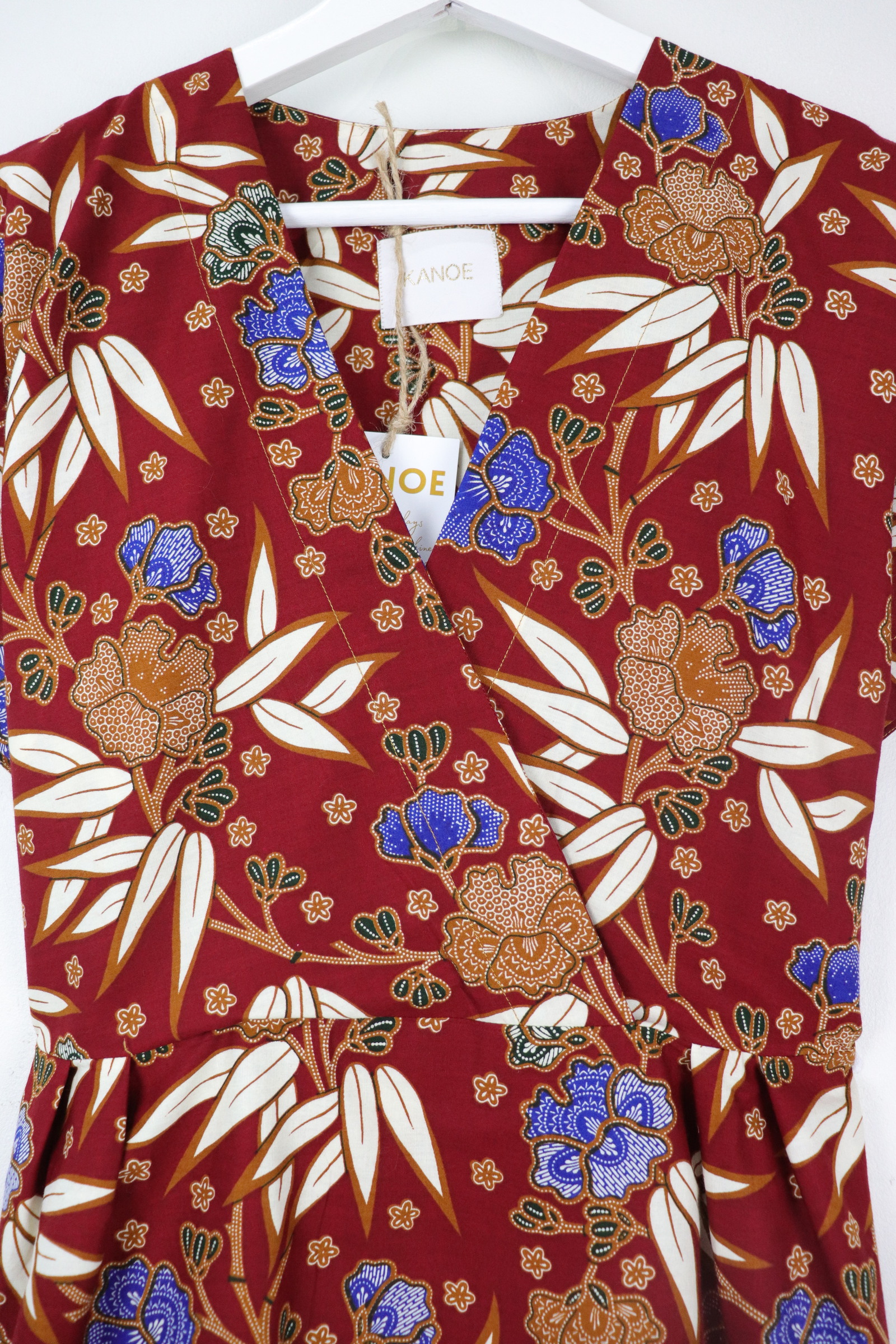 Kimono Wrap Dress [ Short ] - Akina Petals