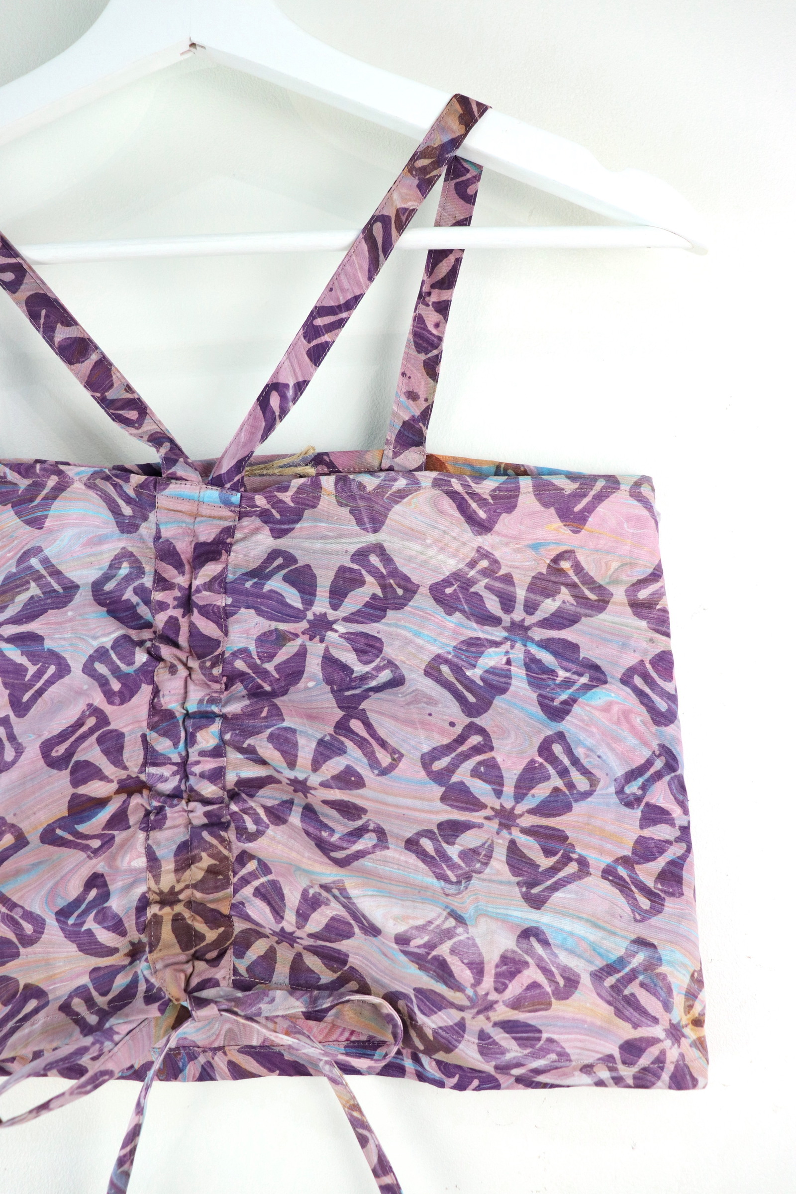 Mini Pull Batik Top - Apatura Iris [ HandStamped ]