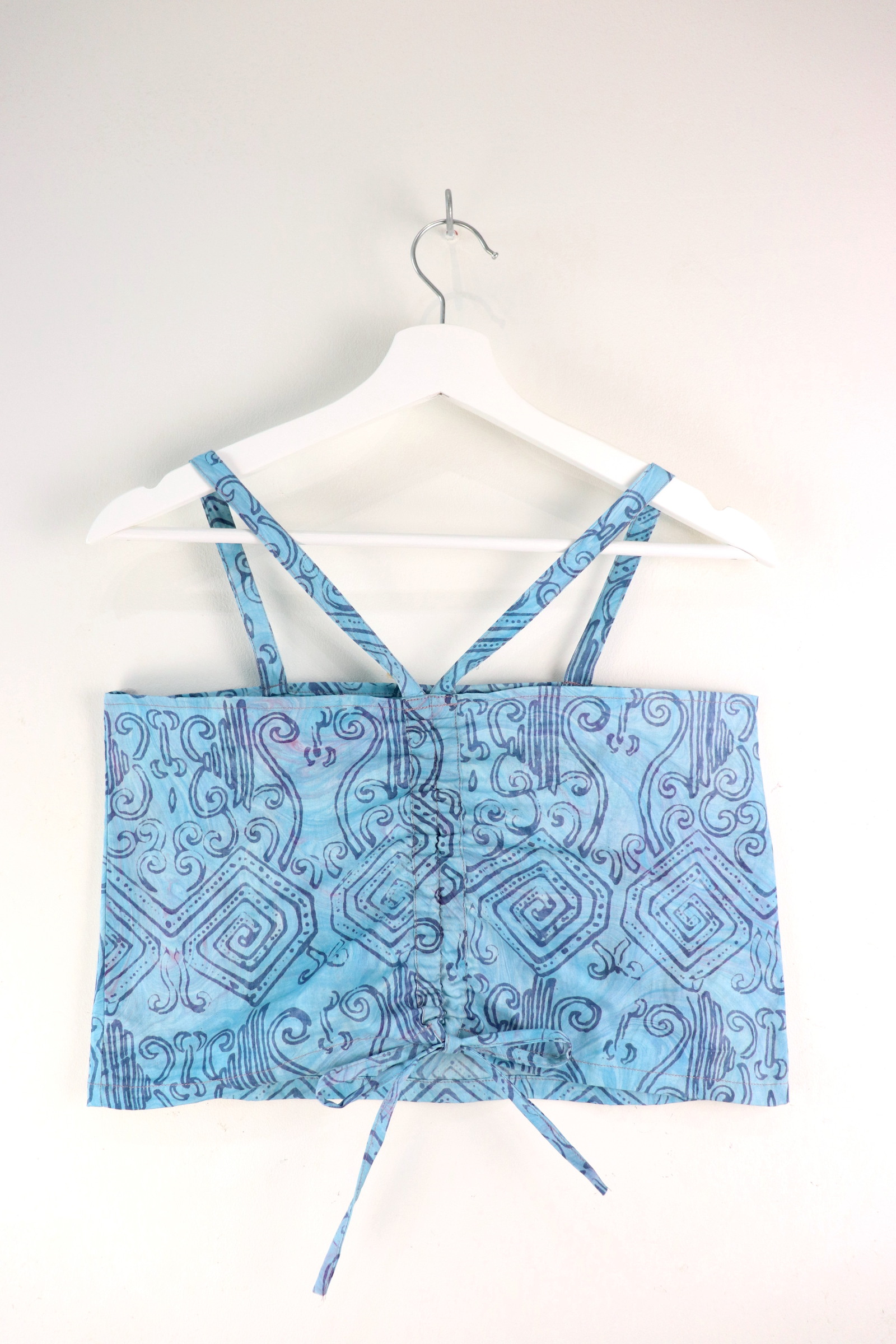 Mini Pull Batik Top - Adonis Blues [ HandStamped ]