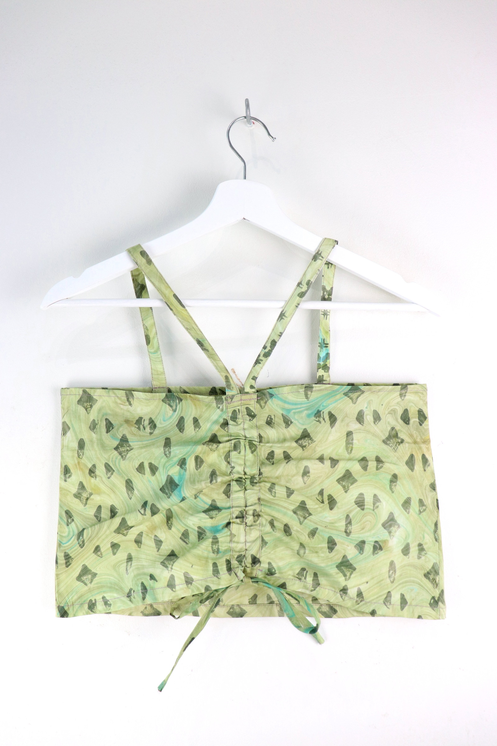 Mini Pull Batik Top - Malachite Chrysalis [ HandStamped ]