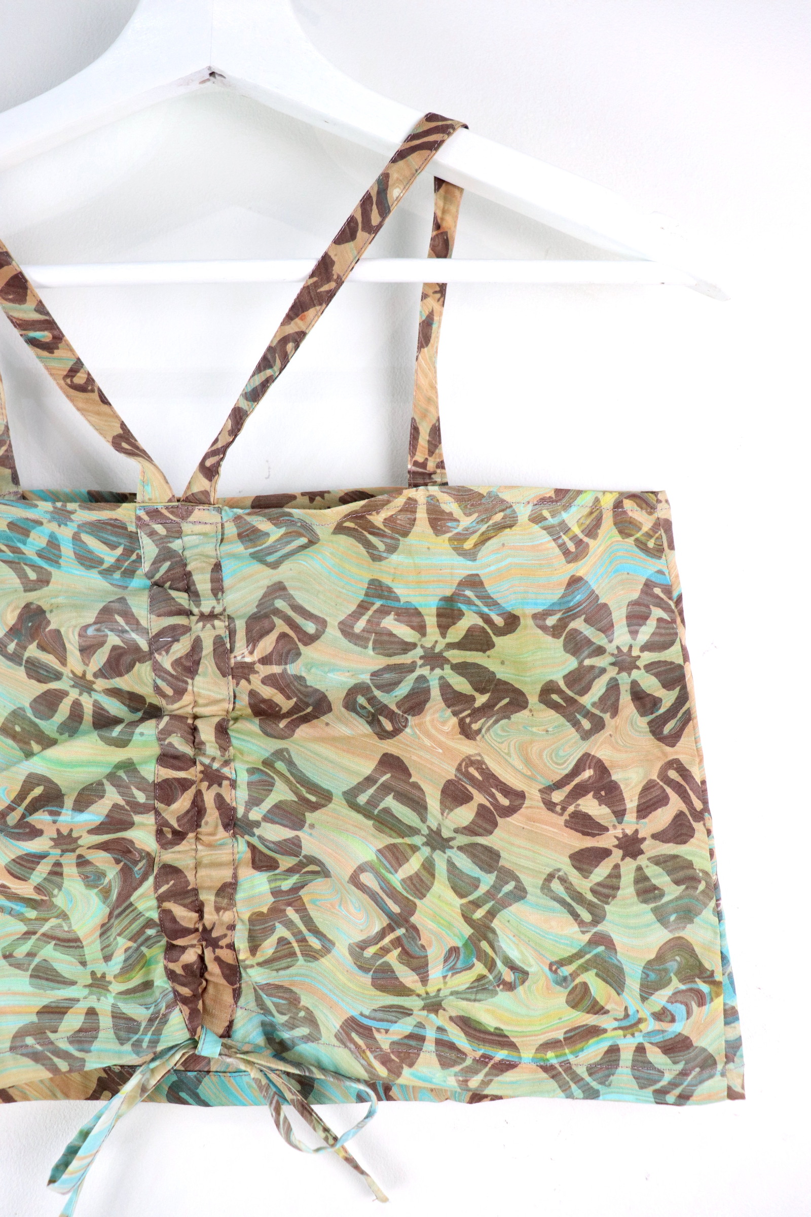 Mini Pull Batik Top - Jade Tailed [ HandStamped ]