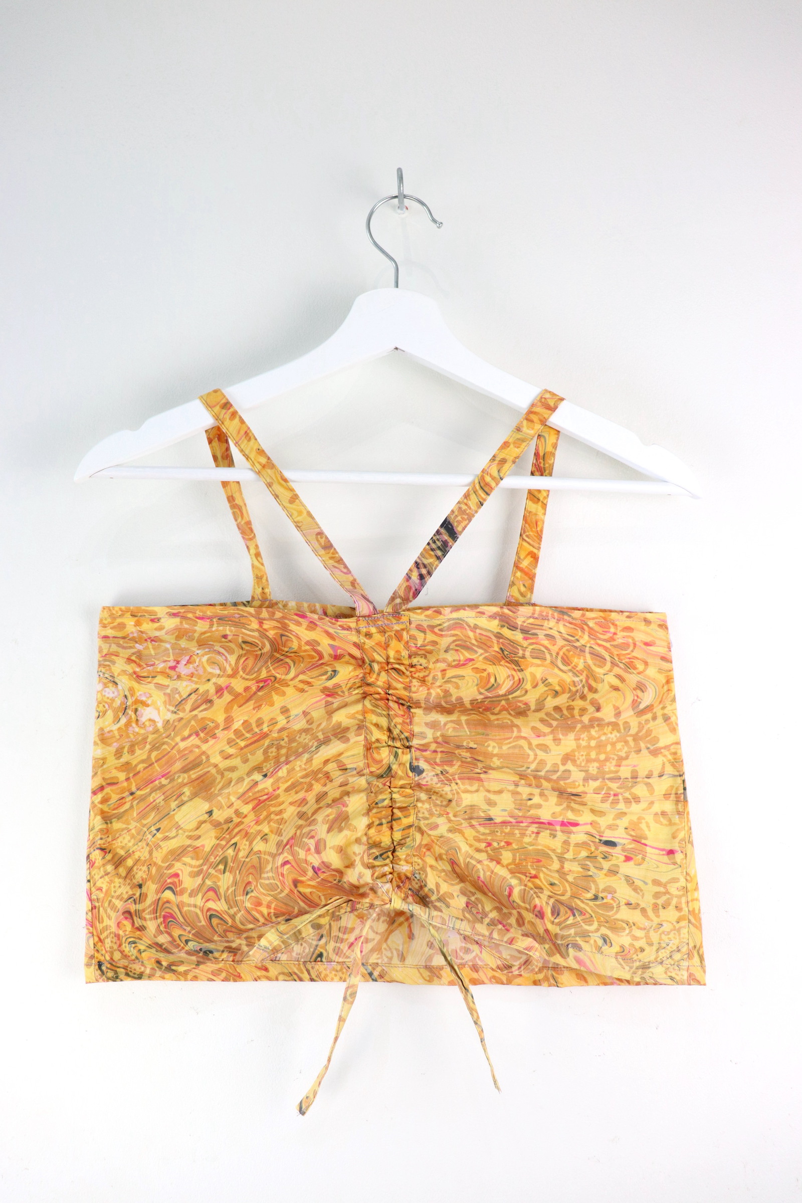 Mini Pull Batik Top - Monarch Butterflies [ HandStamped ]