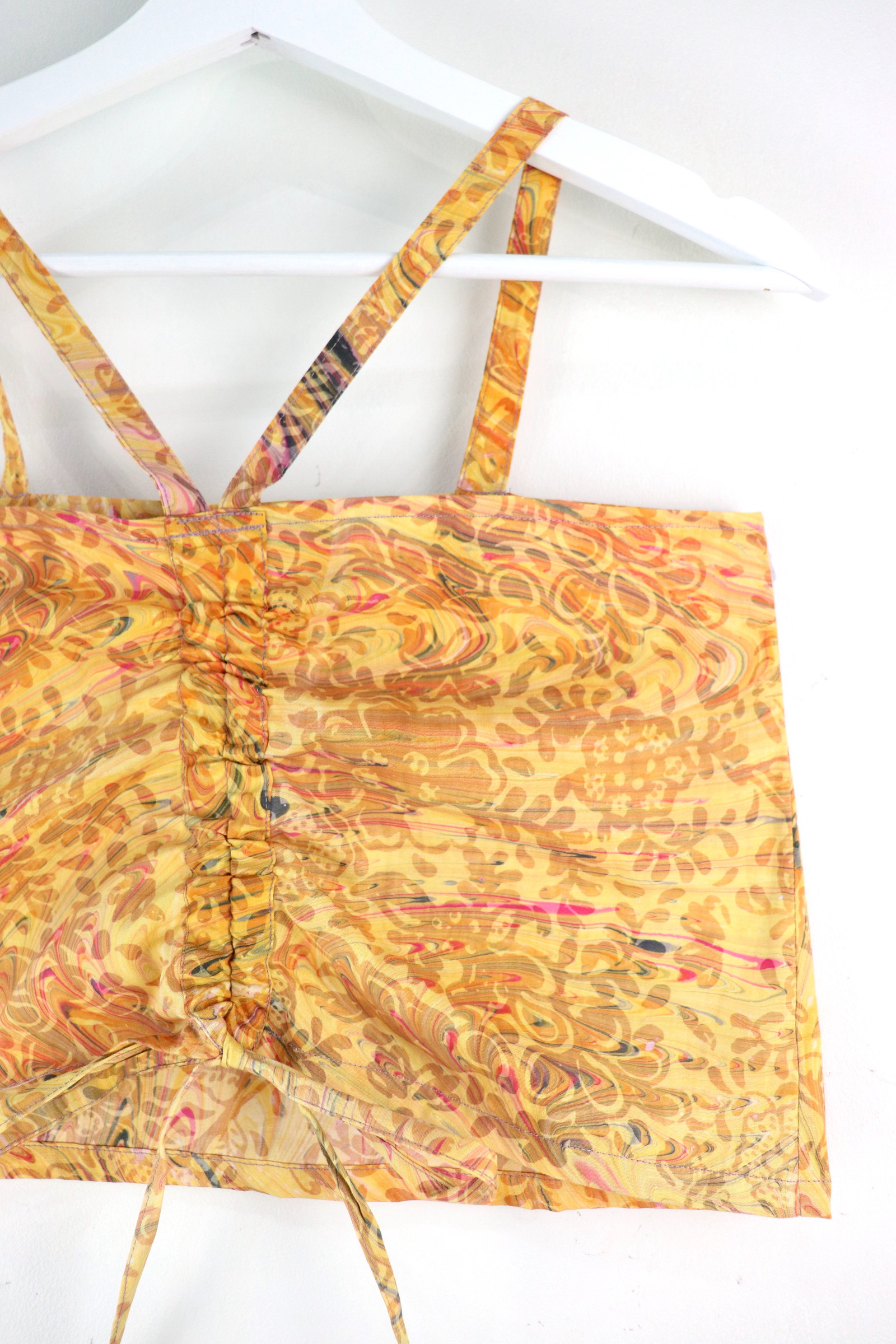 Mini Pull Batik Top - Monarch Butterflies [ HandStamped ]