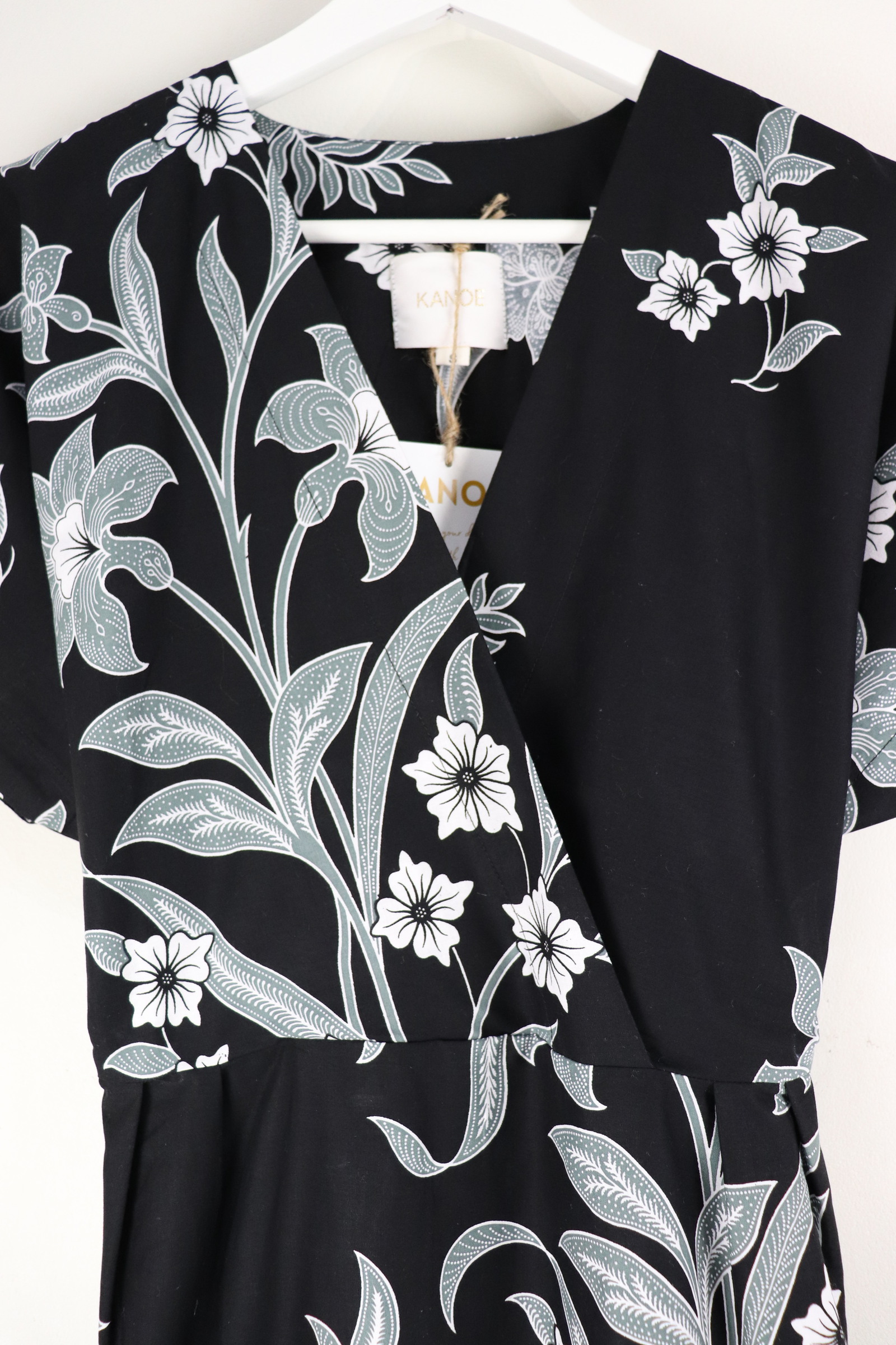 Kimono Wrap Dress - Shibuya Nights [ Smaller Freesize ]