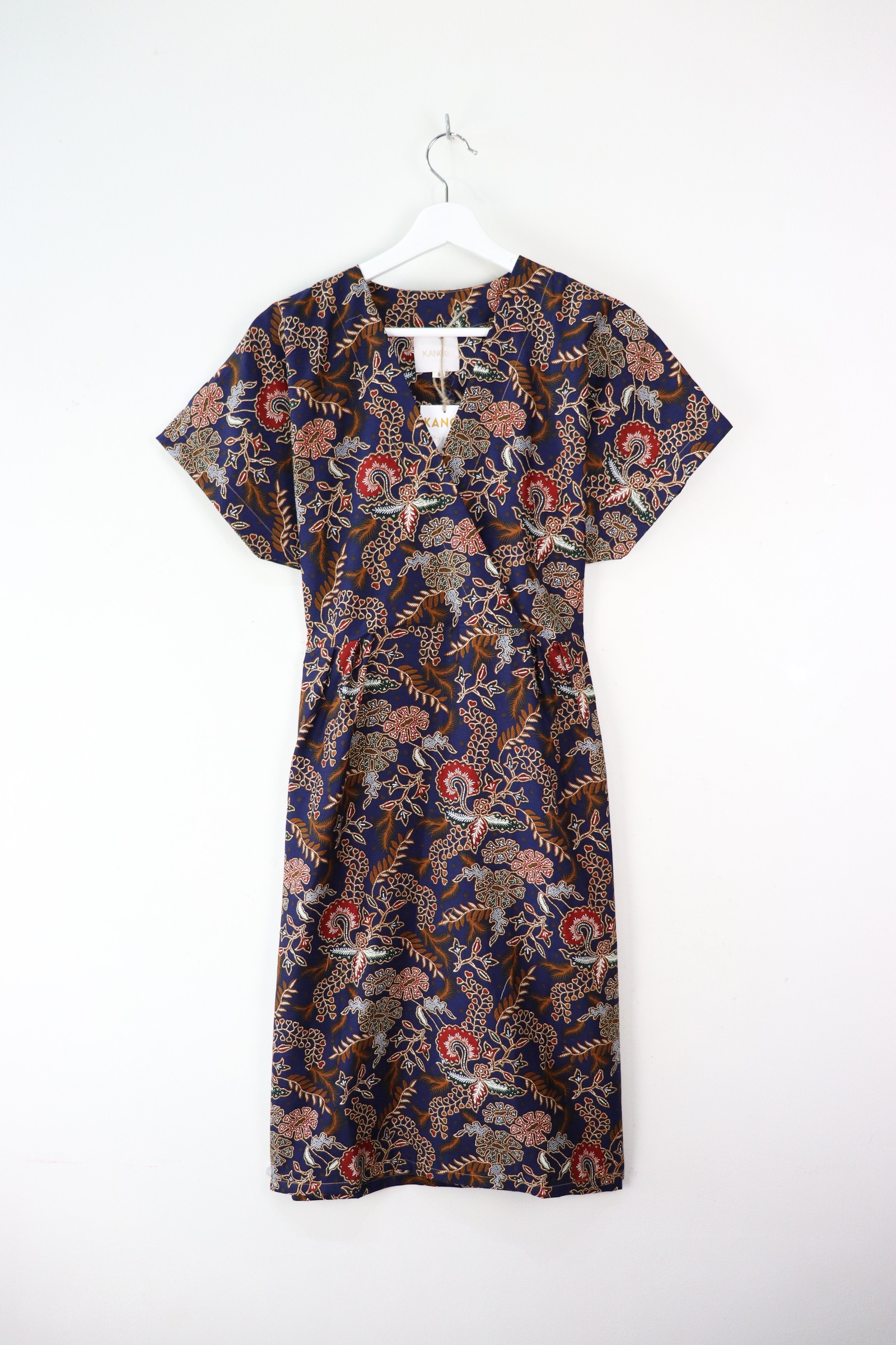 Kimono Wrap Dress - Atsuta Shine [ Smaller Freesize ]