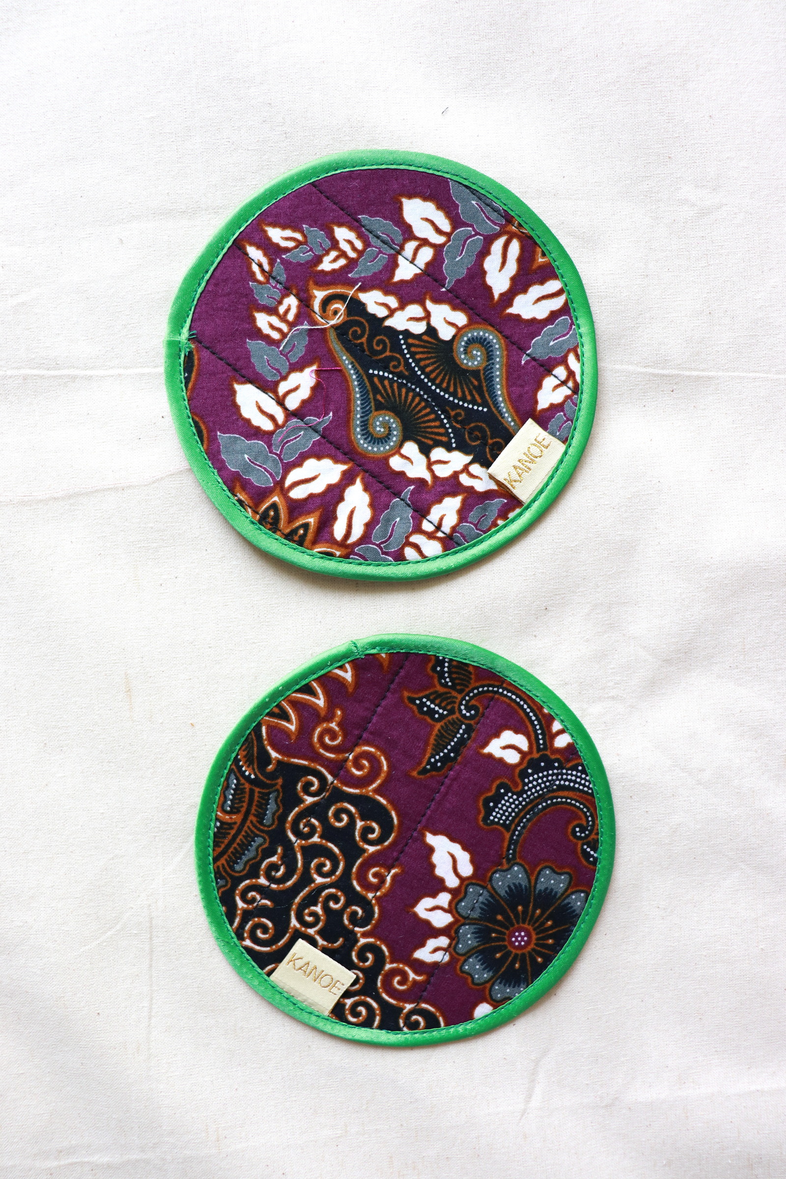 Batik Coaster - Ribena Sprite ( Set of 2 )