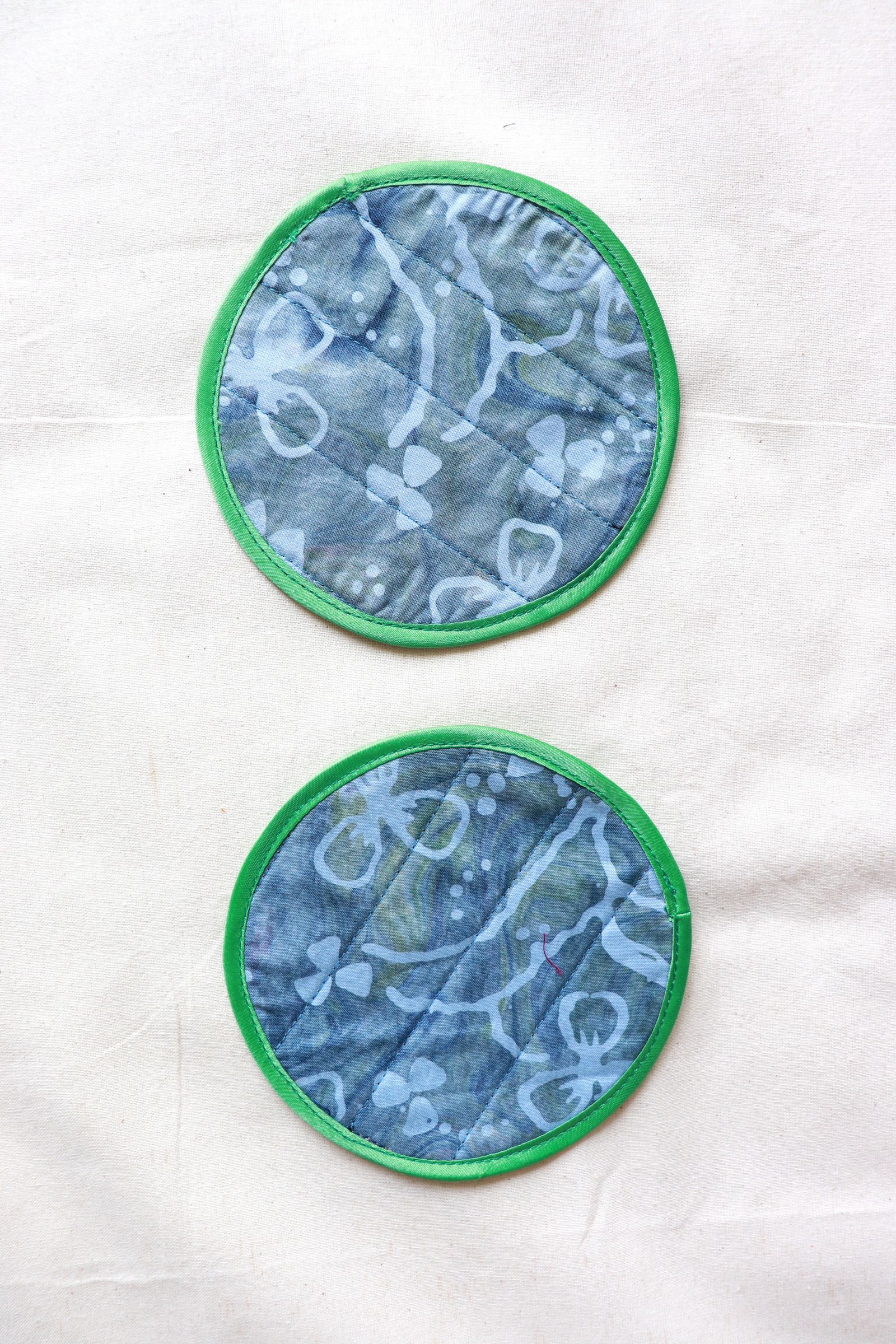 Batik Coaster - Ribena Sprite ( Set of 2 )