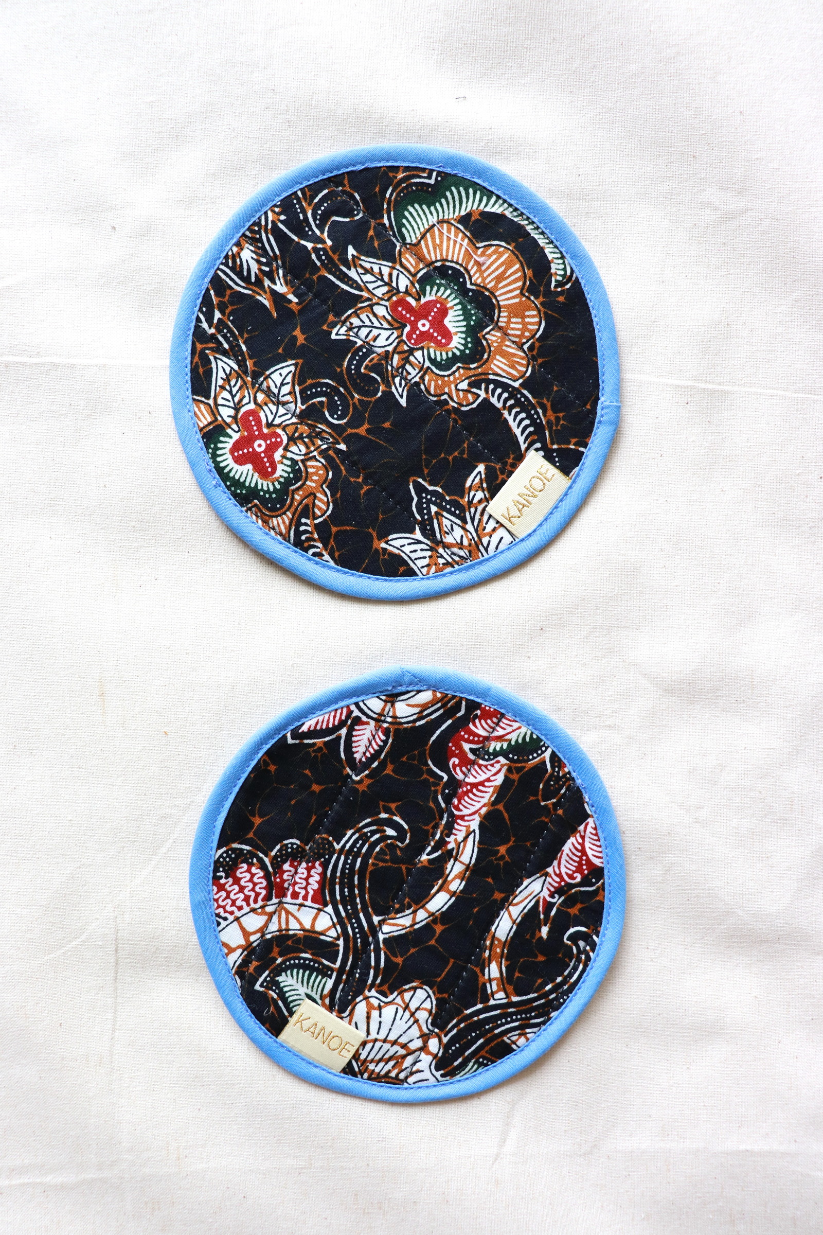 Batik Coaster - Soda Fountain ( Set of 2 )