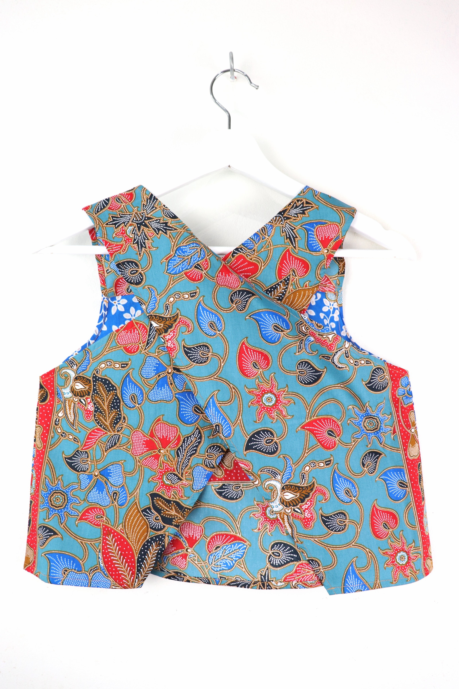 Square Napkin Batik Top - Rainforest Weather [ L ]
