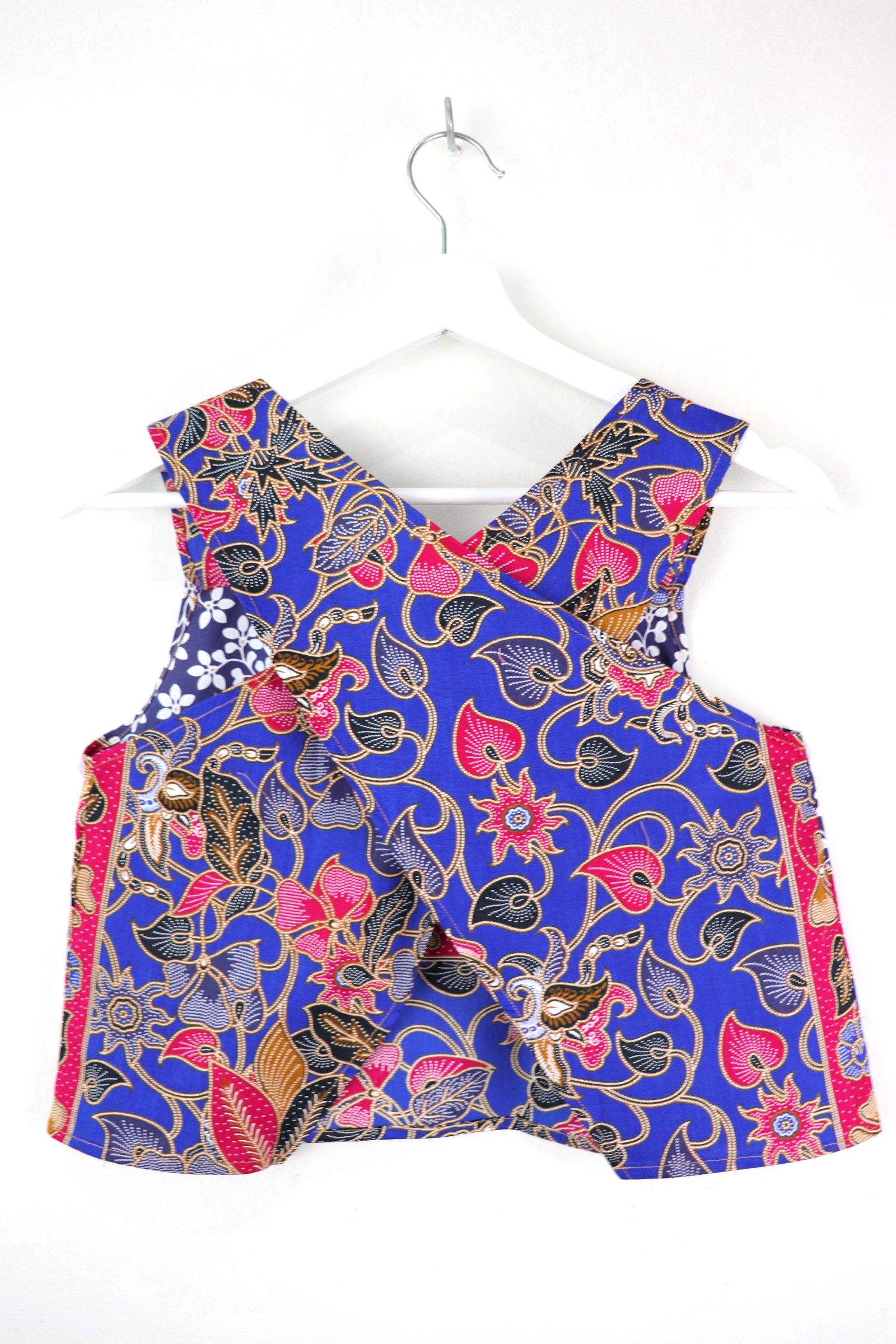 Square Napkin Batik Top - Tropical Azure [ L ]