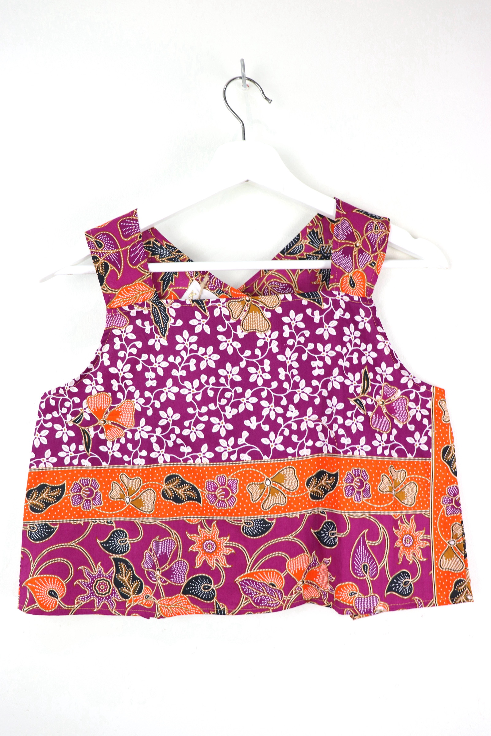 Square Napkin Batik Top - Plum Picking [ L ]