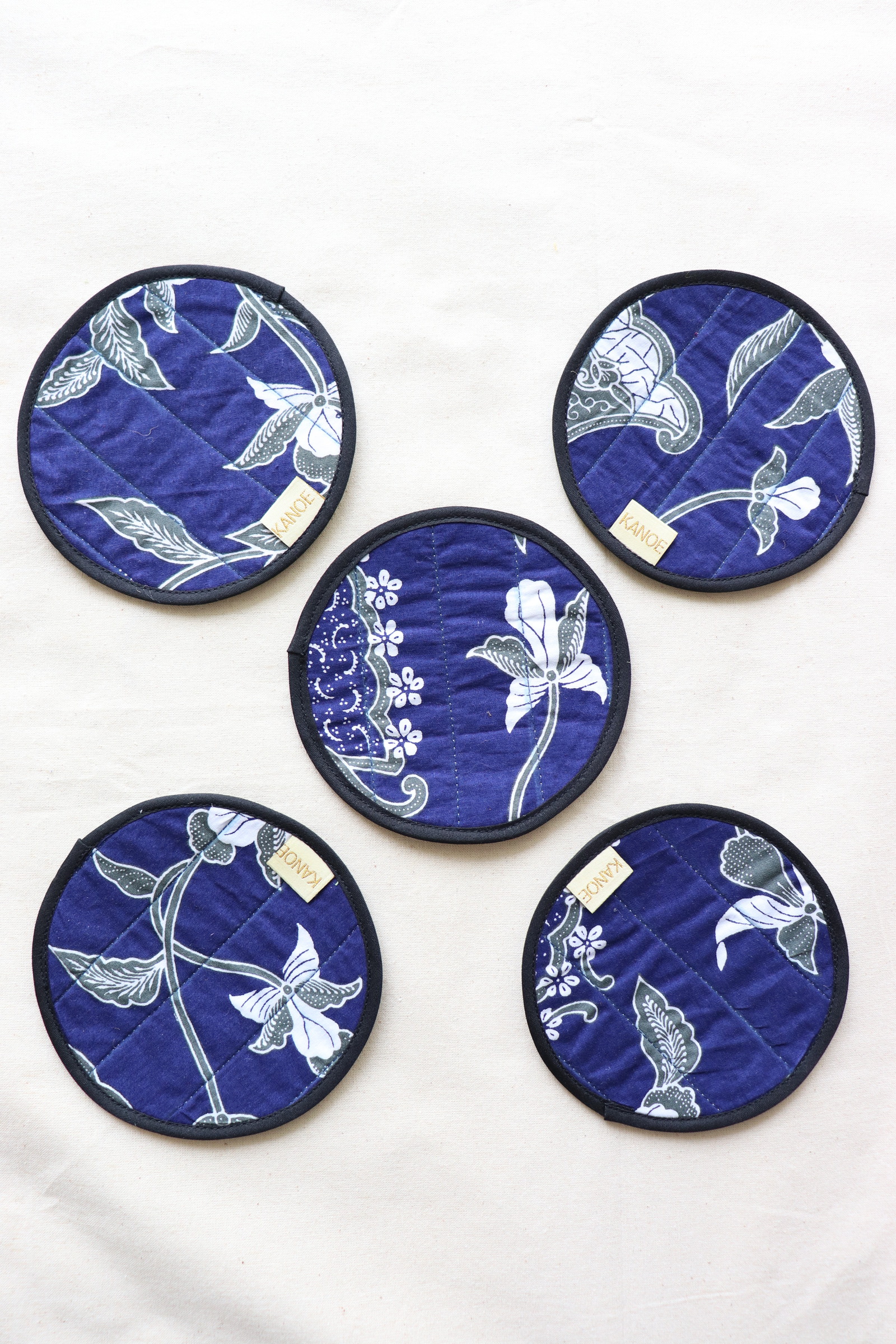 Batik Coaster - Family Dinners ( Set of 5 )