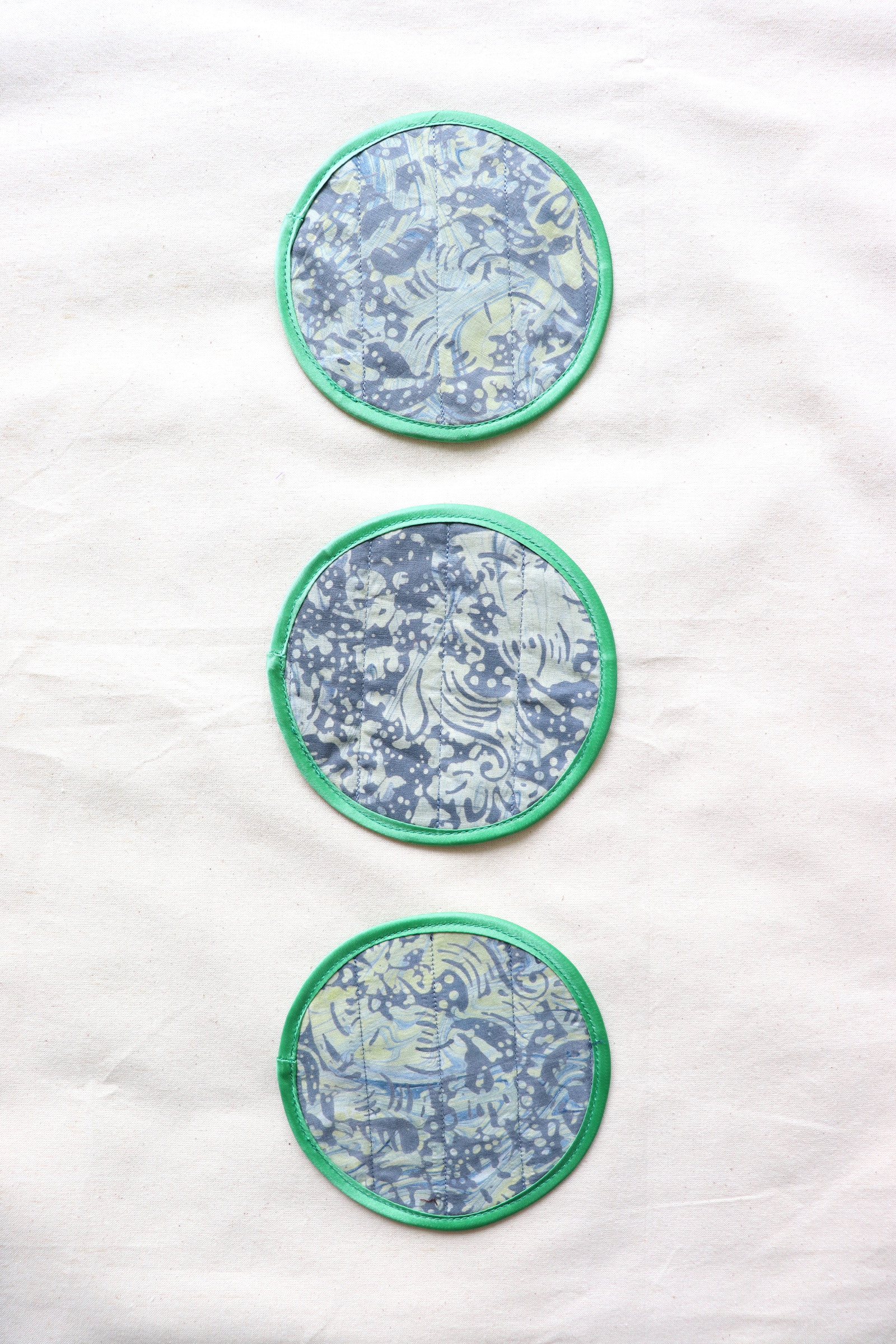 Batik Coaster - Air Batu Campur ( Set of 3 )