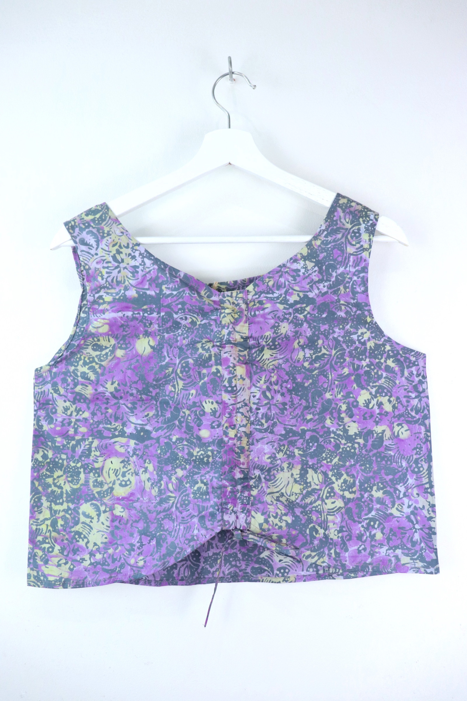Ruched Curve Batik Top - Speckled Universe [ HandStamped ]