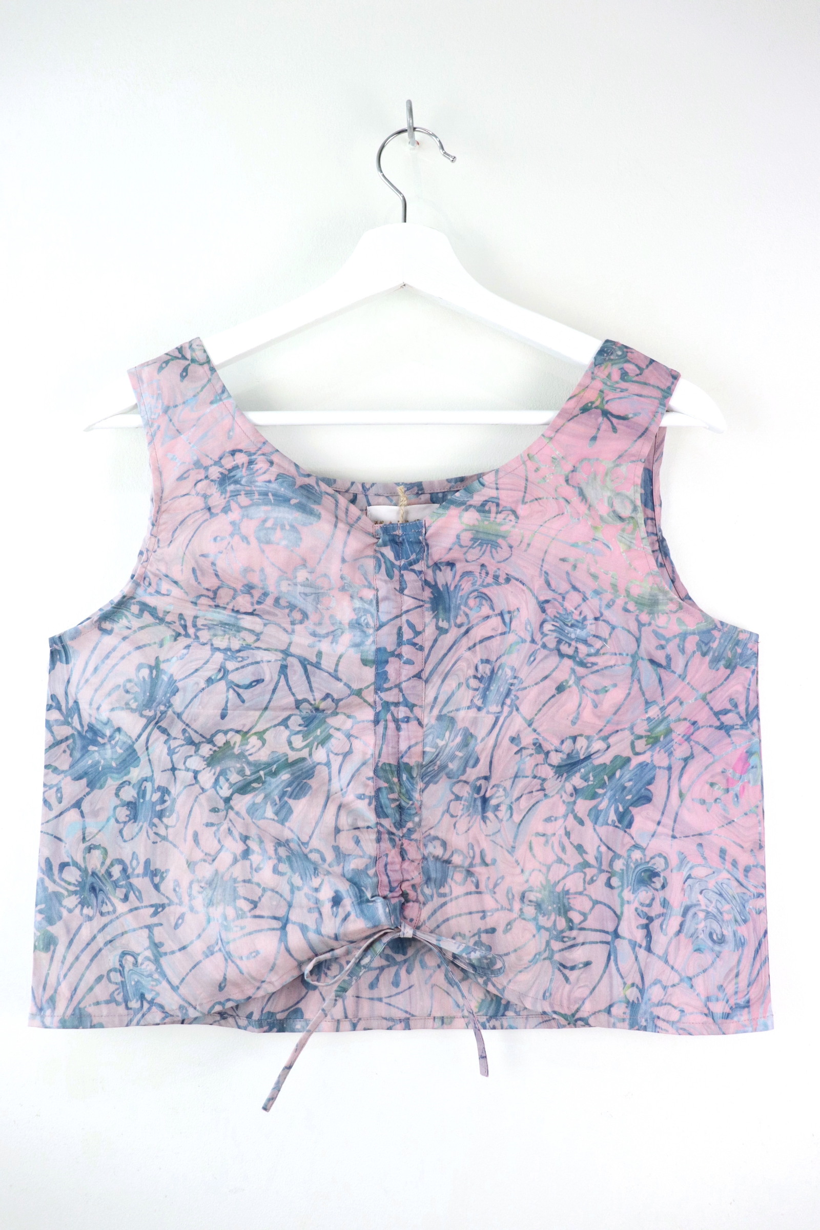Ruched Curve Batik Top - Solar Flare [ HandStamped ]