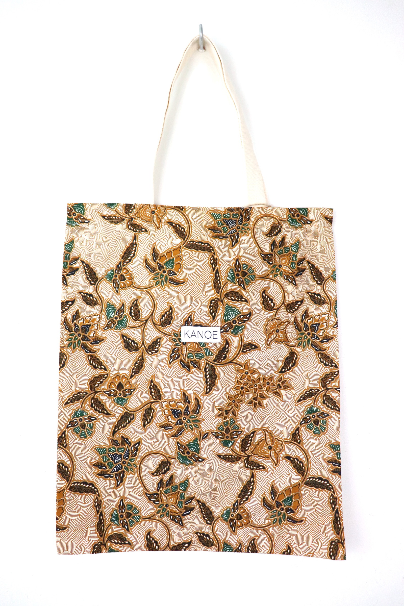 Batik Tote Bag - Maxi Pine Leaves
