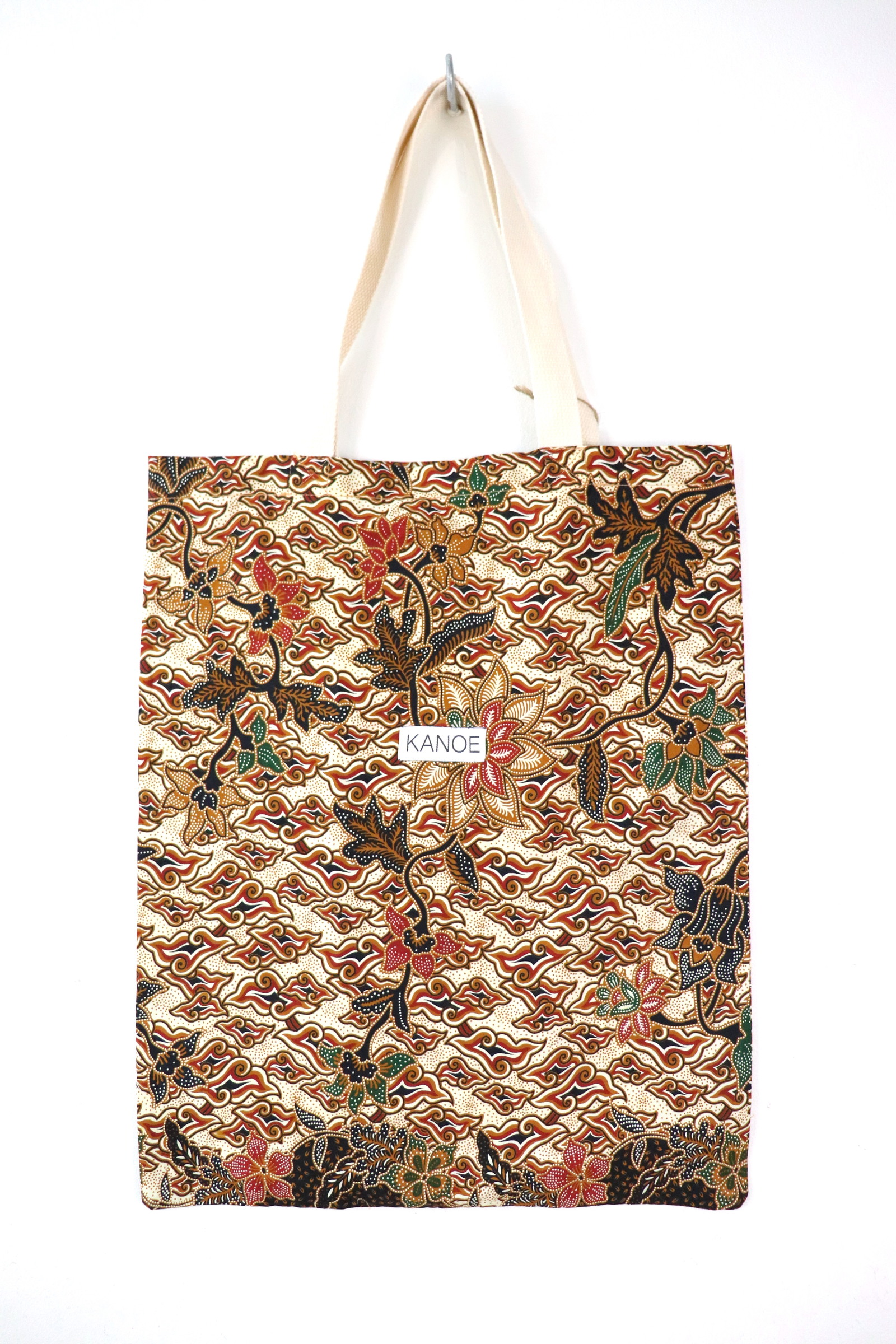 Batik Tote Bag - Maxi Chrysanthemum Petal
