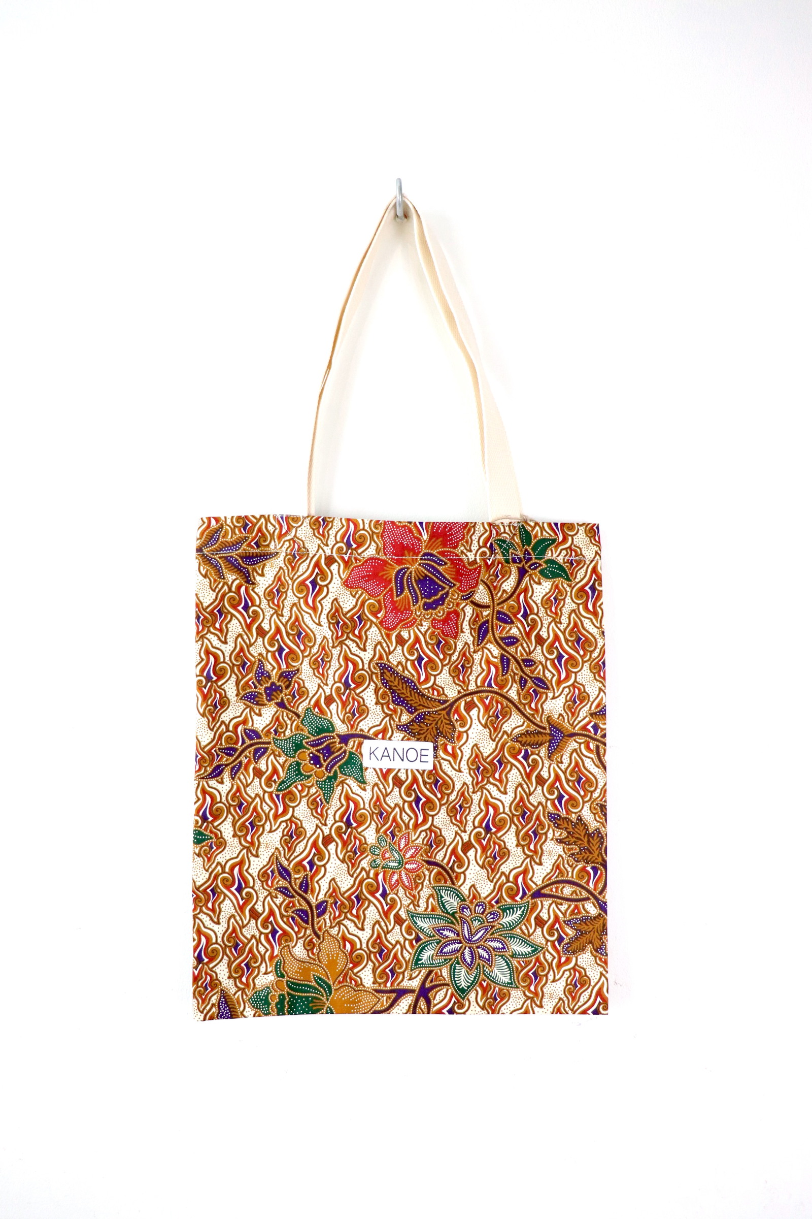 Batik Tote Bag - Mid Almond Tree