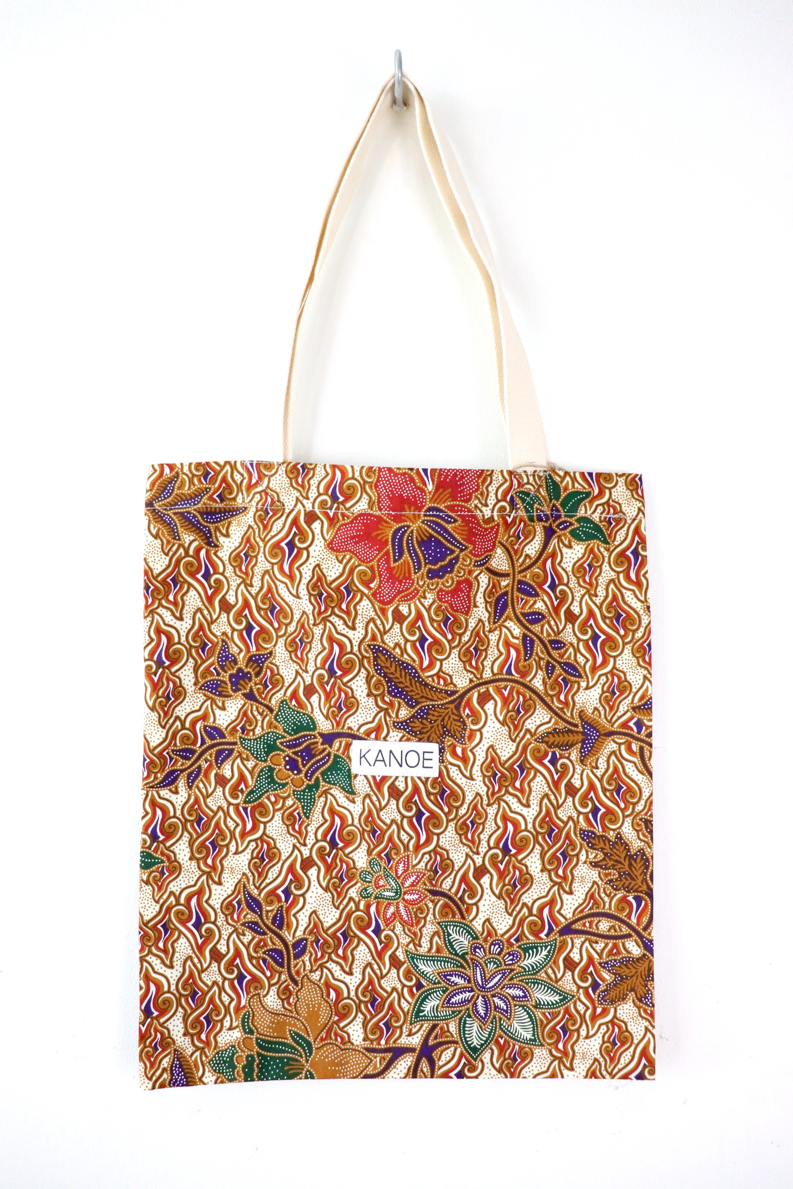 Batik Tote Bag - Mid Almond Tree