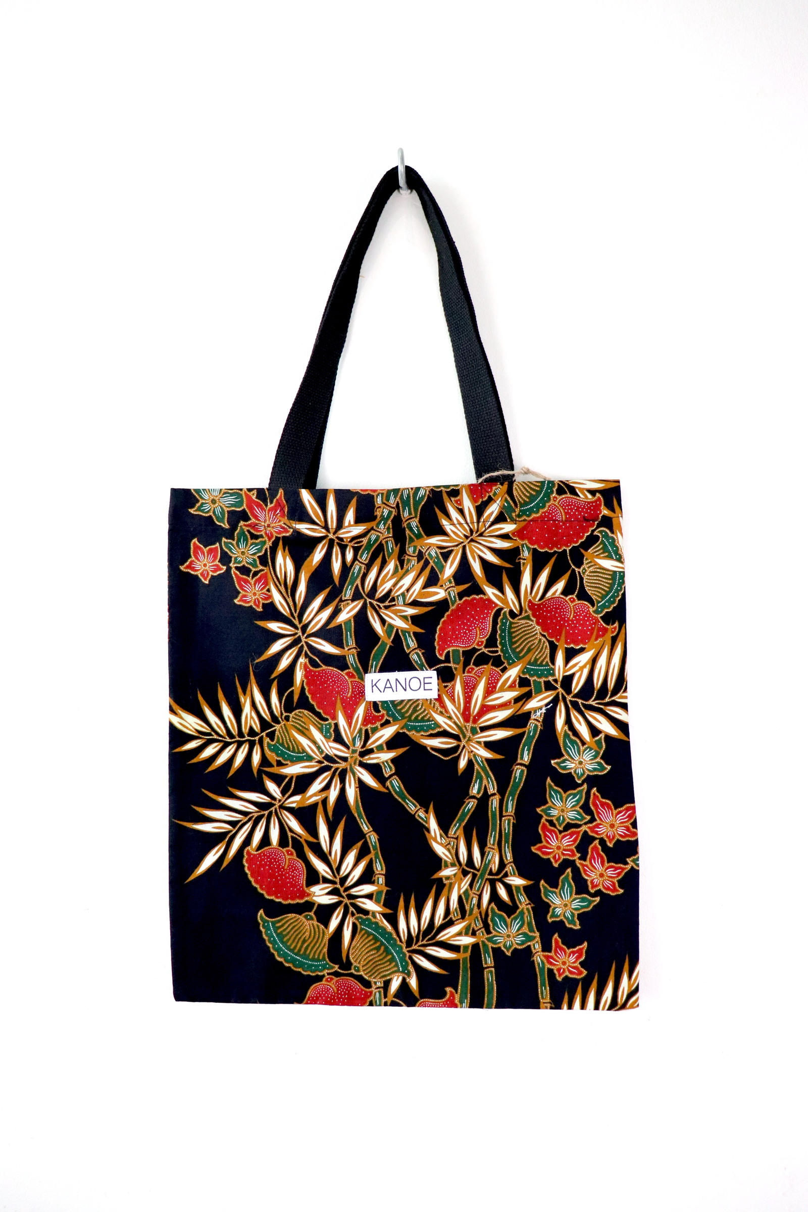 Batik Tote Bag - Mid Bamboo Forest