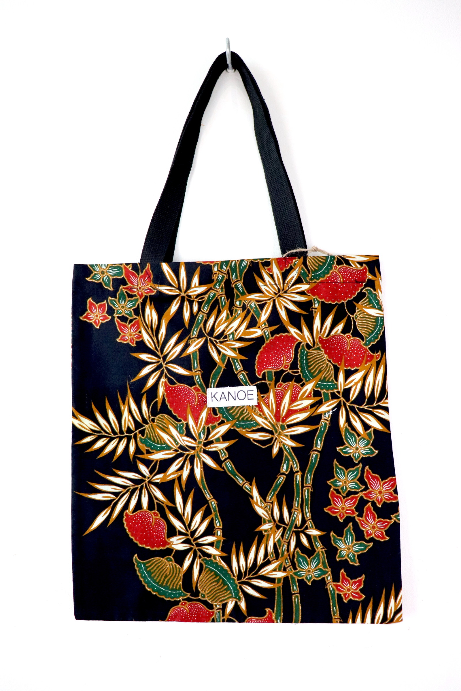 Batik Tote Bag - Mid Bamboo Forest