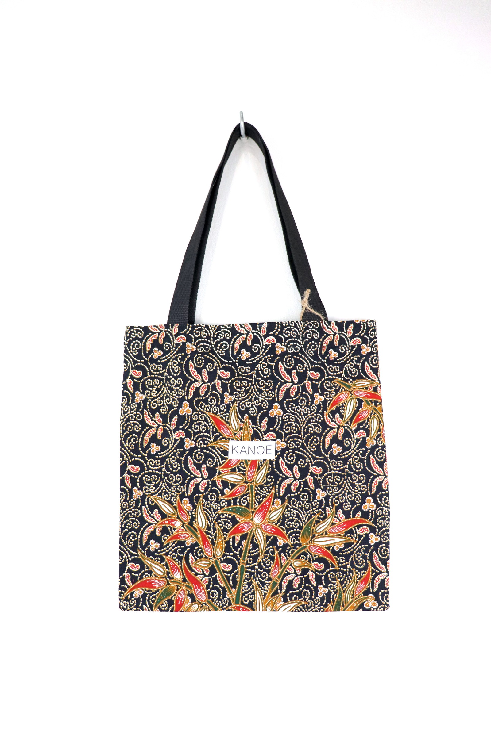 Batik Tote Bag - Mini Dianthus