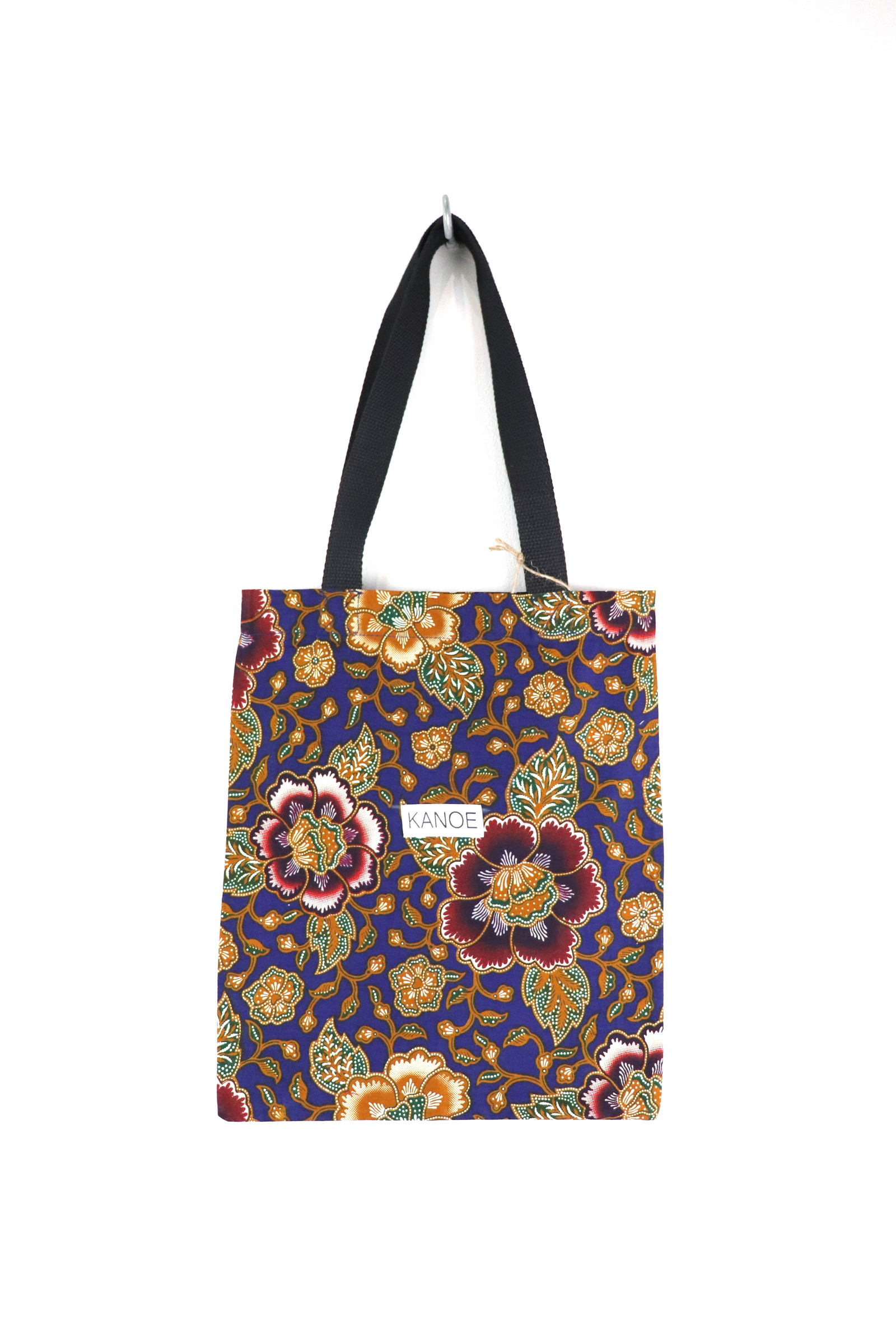 Batik Tote Bag - Mini Forget Me Nots