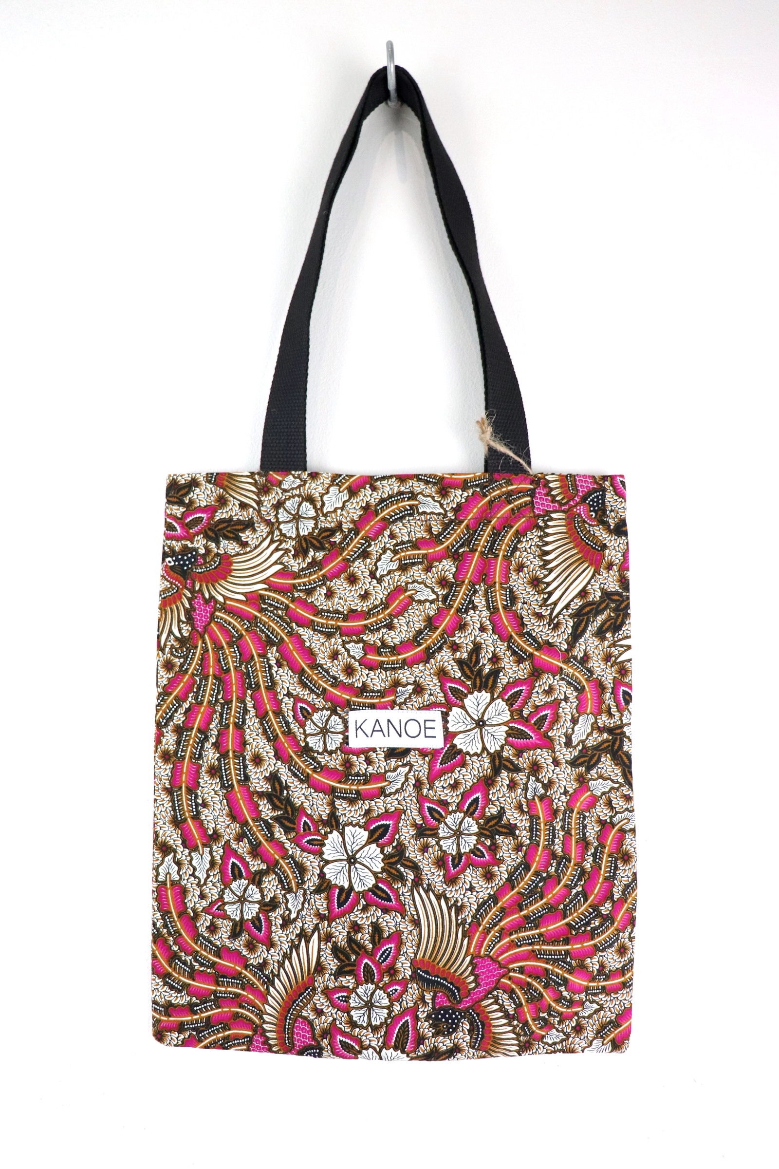 Batik Tote Bag - Mini Dahlias