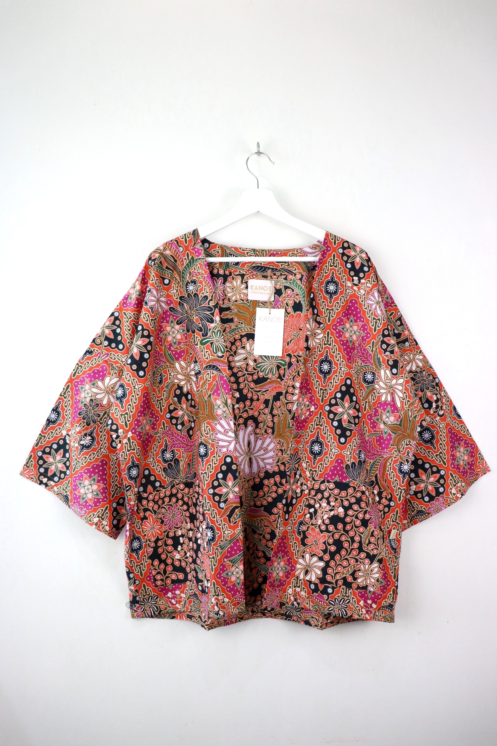 Batik Kimono Basic - Tiger Lily