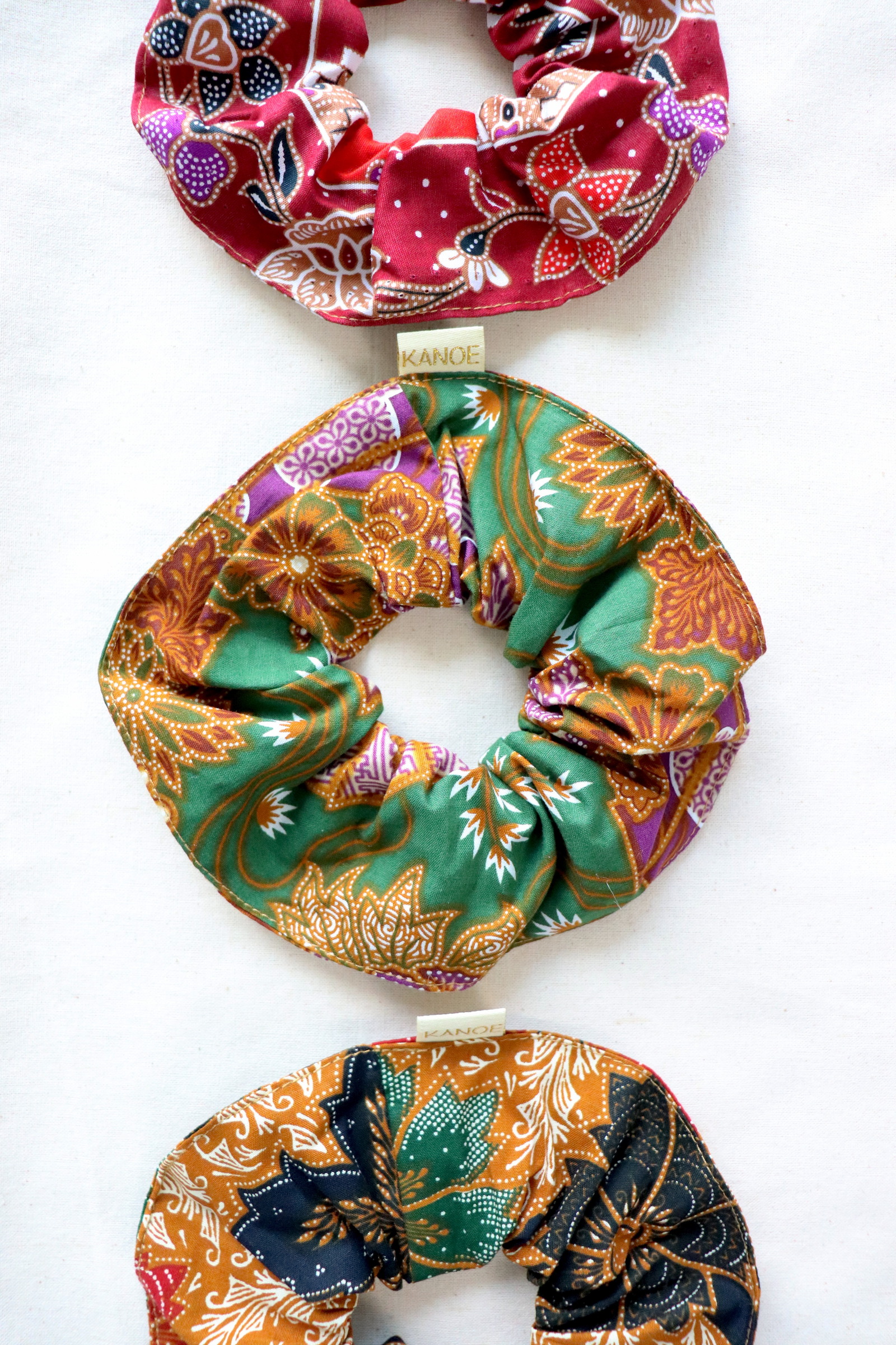 Maxi Batik Scrunchies (Set of 3) - Cheerilee