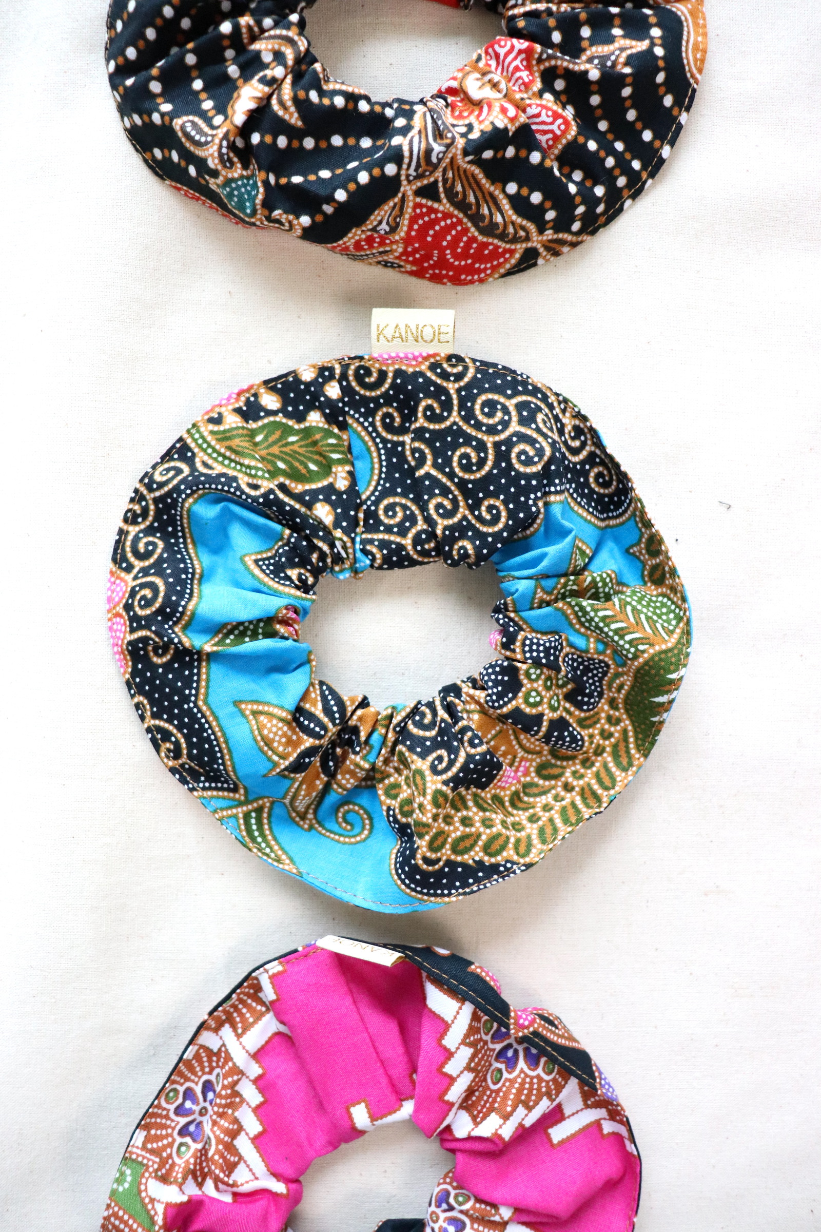Maxi Batik Scrunchies (Set of 3) - Serendipity