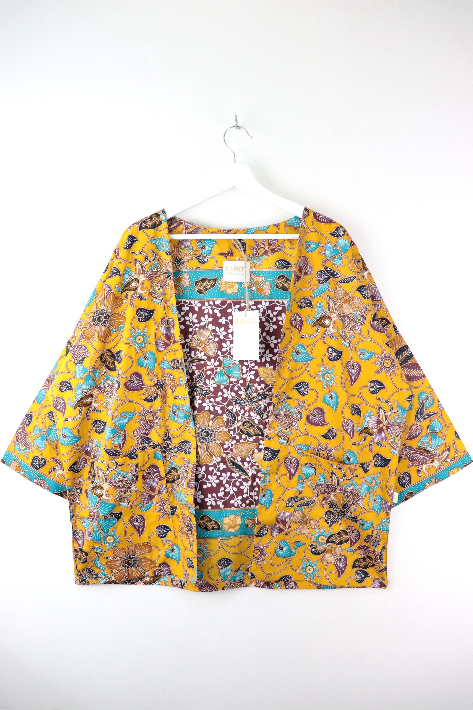 Batik Kimono Basic - Gold Rush